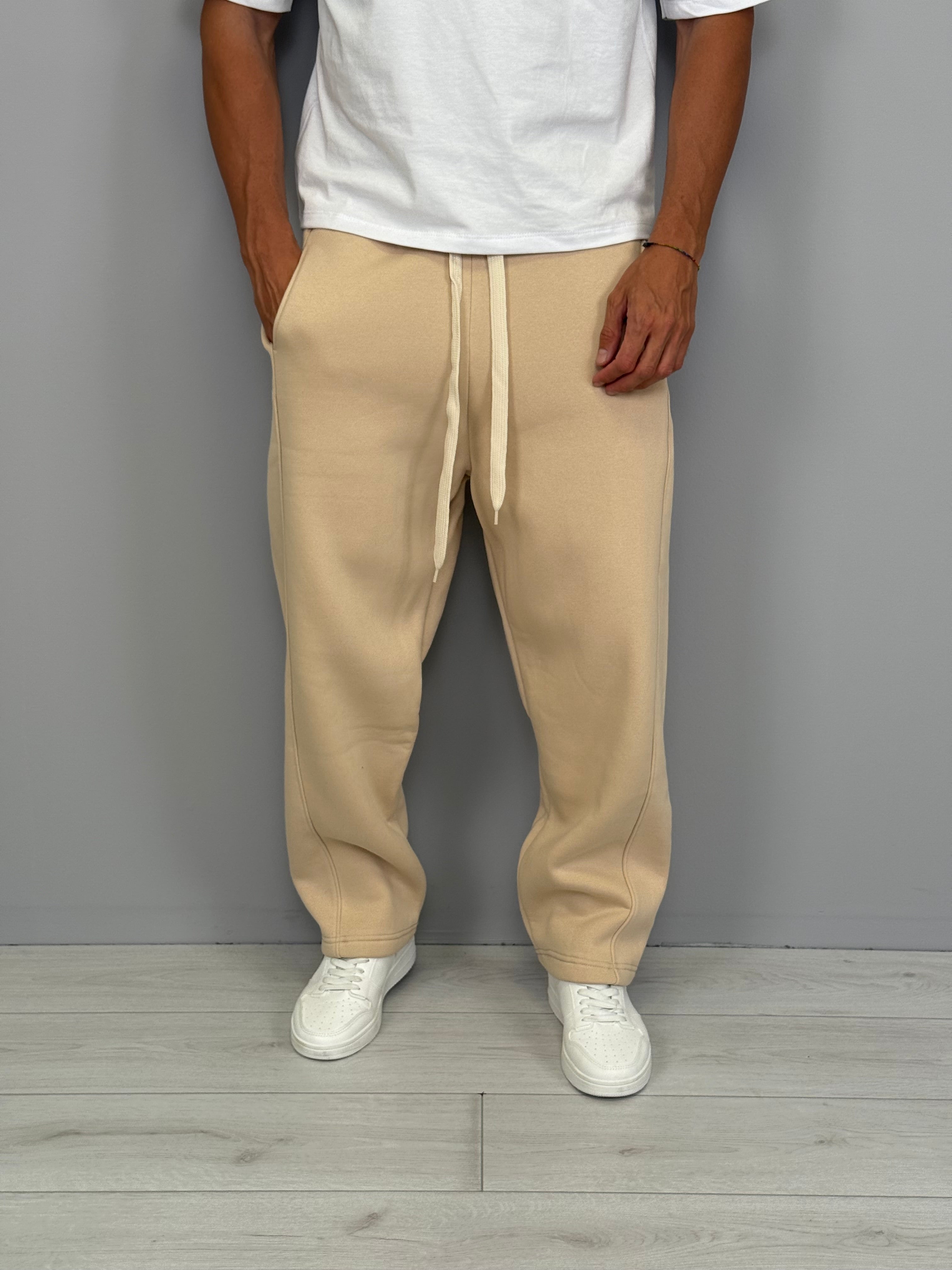 PANTALONE TUTA AMPIO RIGA FELPATO