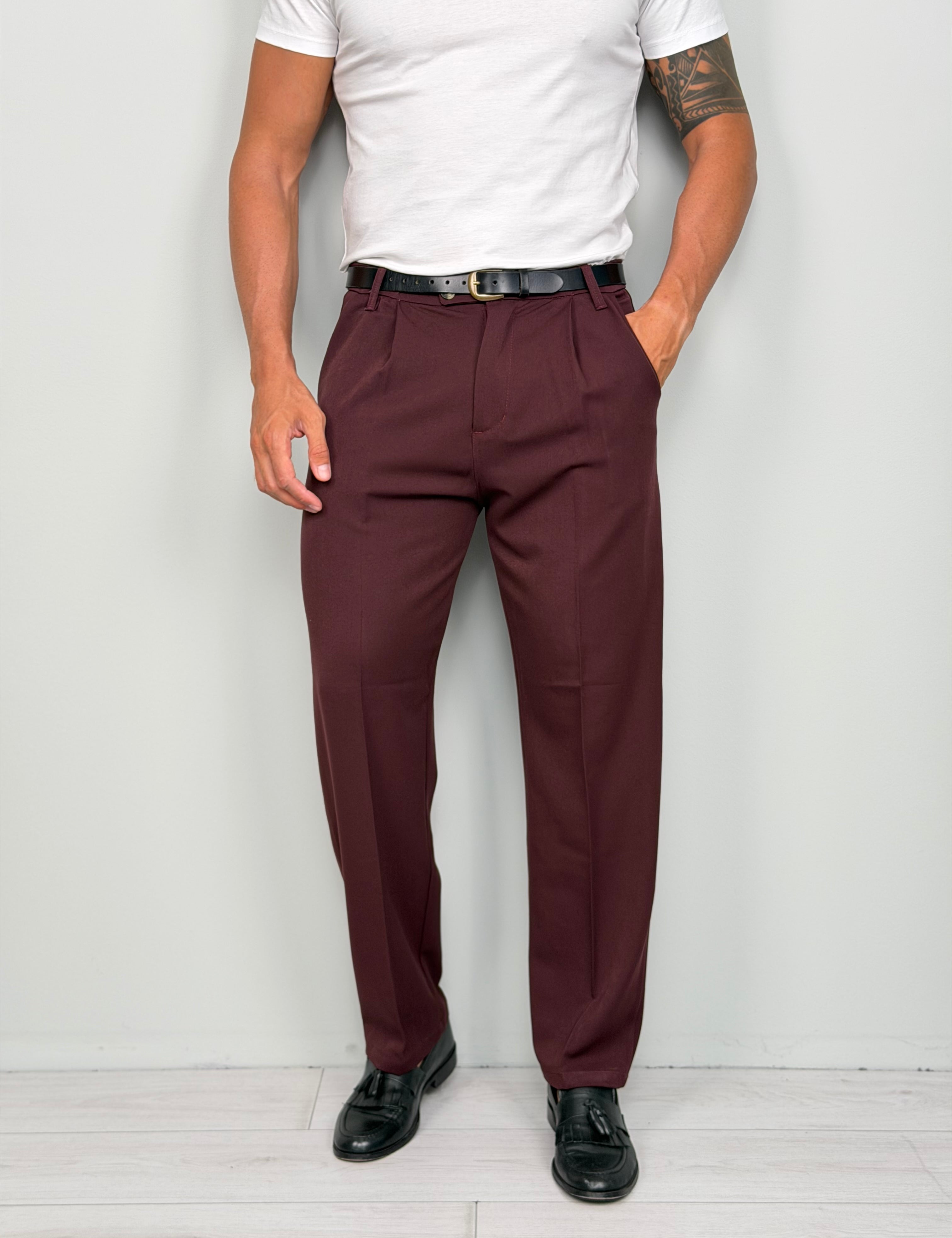 PANTALONE MATCH AMPIO - TASCA DIETRO