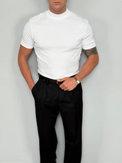 T-SHIRT COTONE MEZZO COLLO