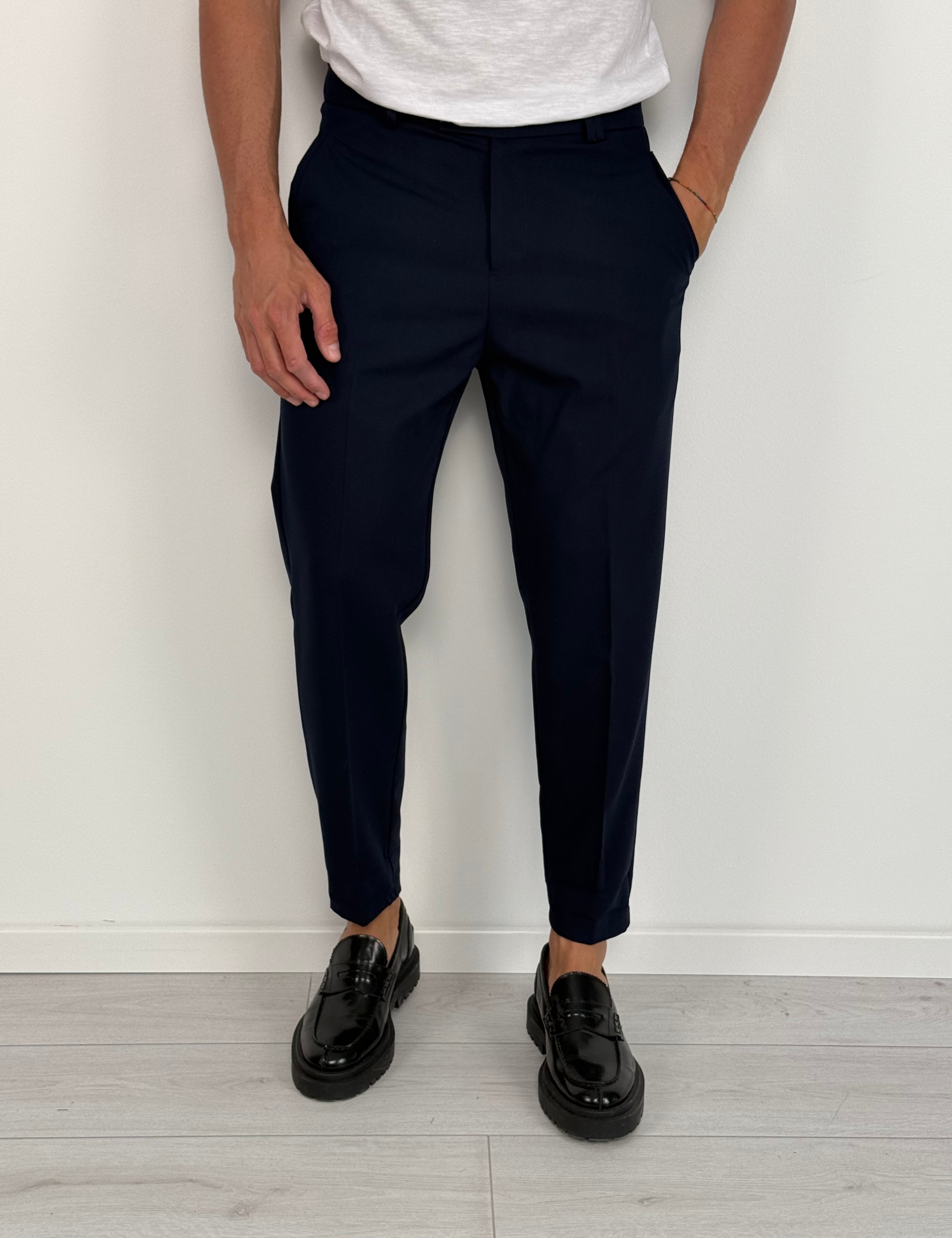 PANTALONE MOD CAPRI PREMIUM (TASCHE DIETRO) - Tg.48 MILITARE