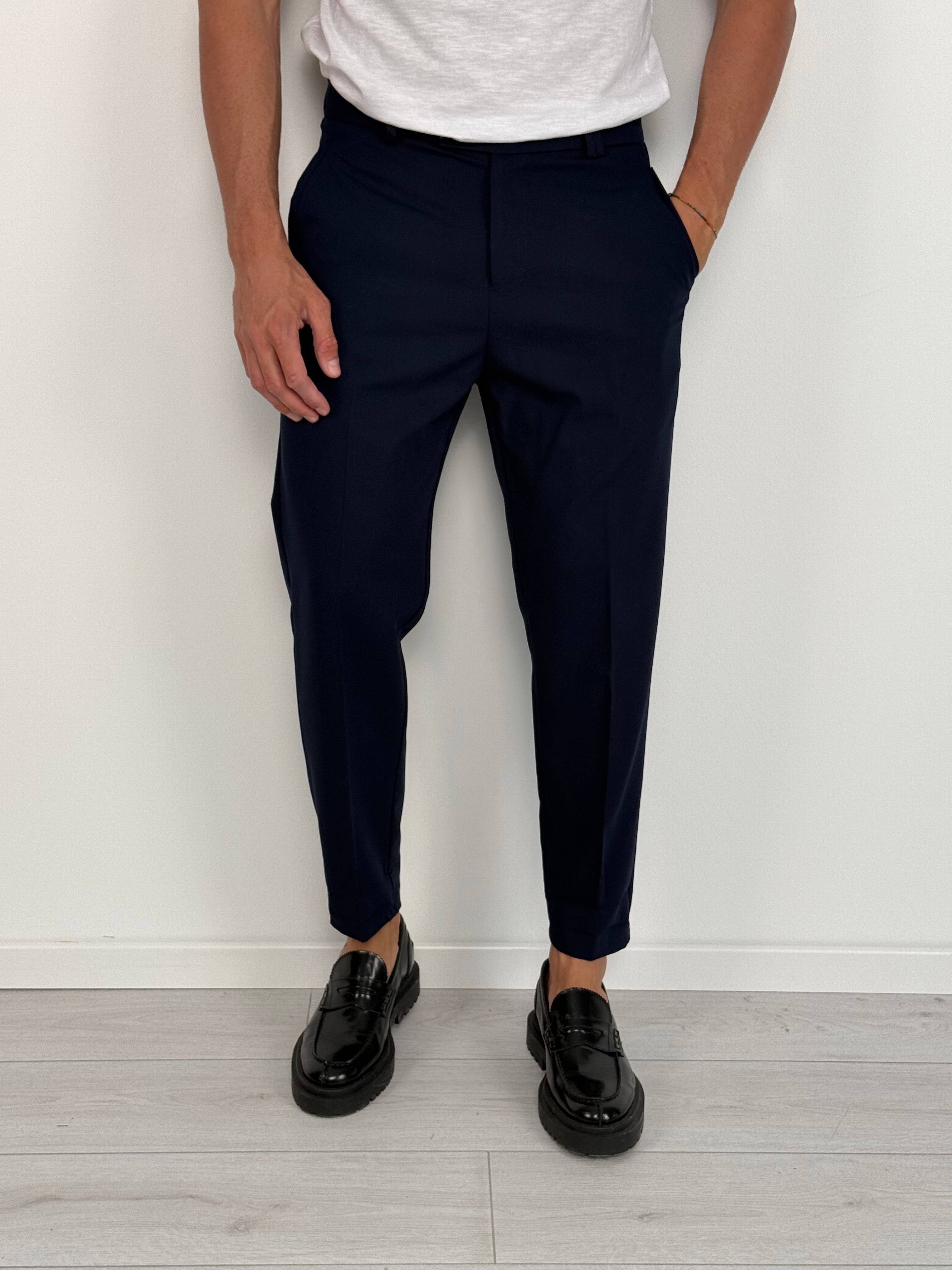 PANTALONE MOD CAPRI PREMIUM (TASCHE DIETRO) - Tg.48 MILITARE