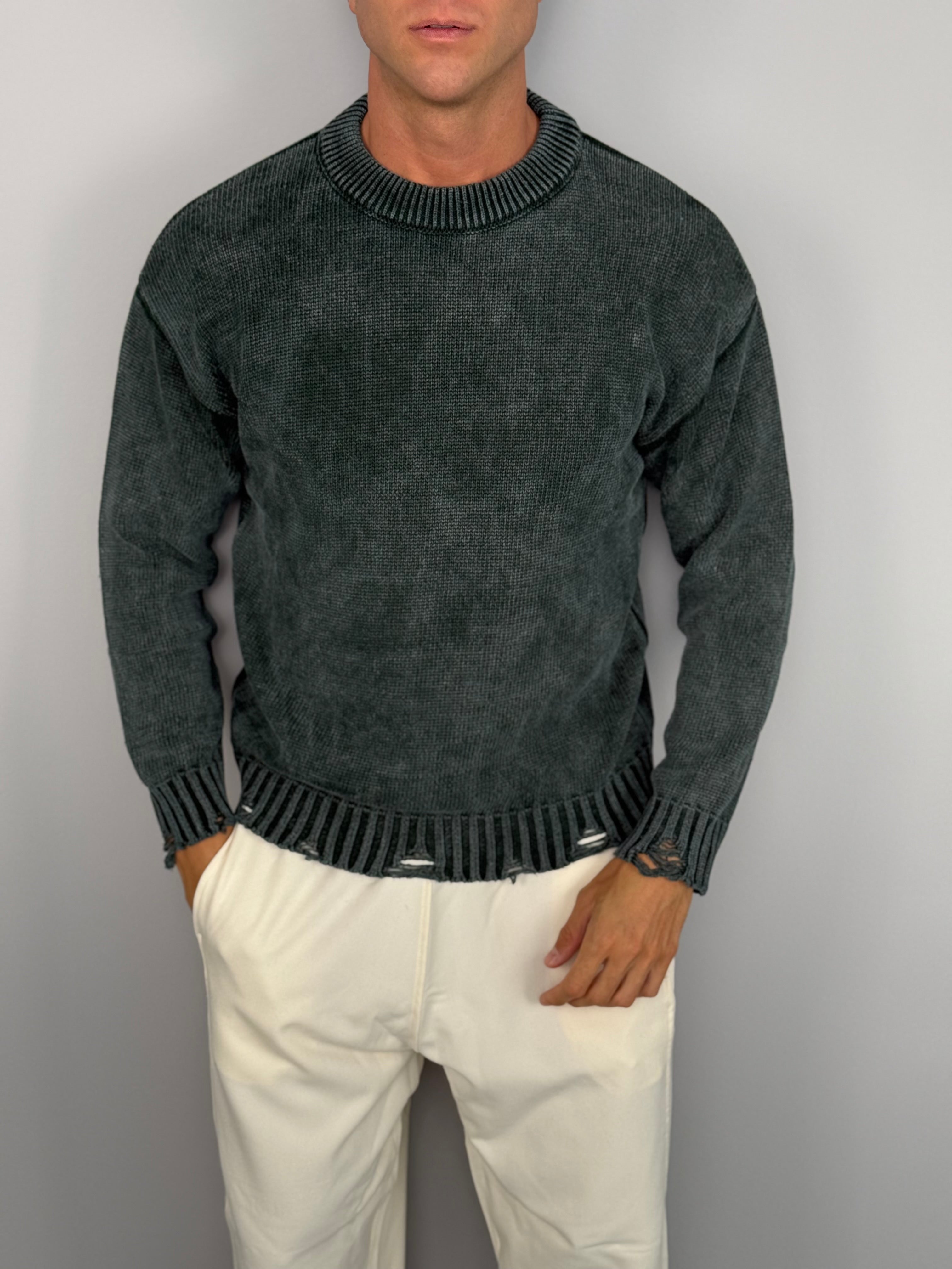 MAGLIONE BITE SLAVATO