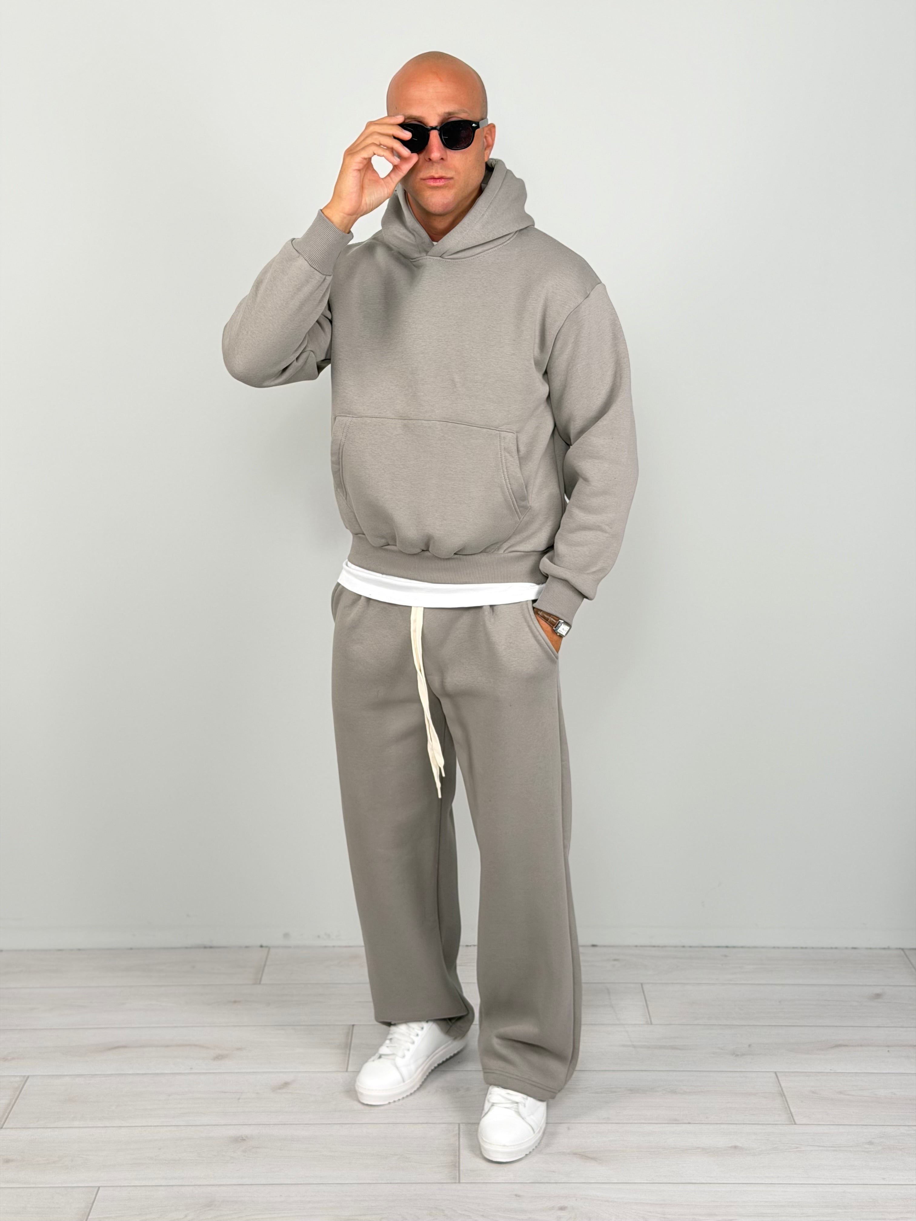 TUTA FELPATA BOXY FIT