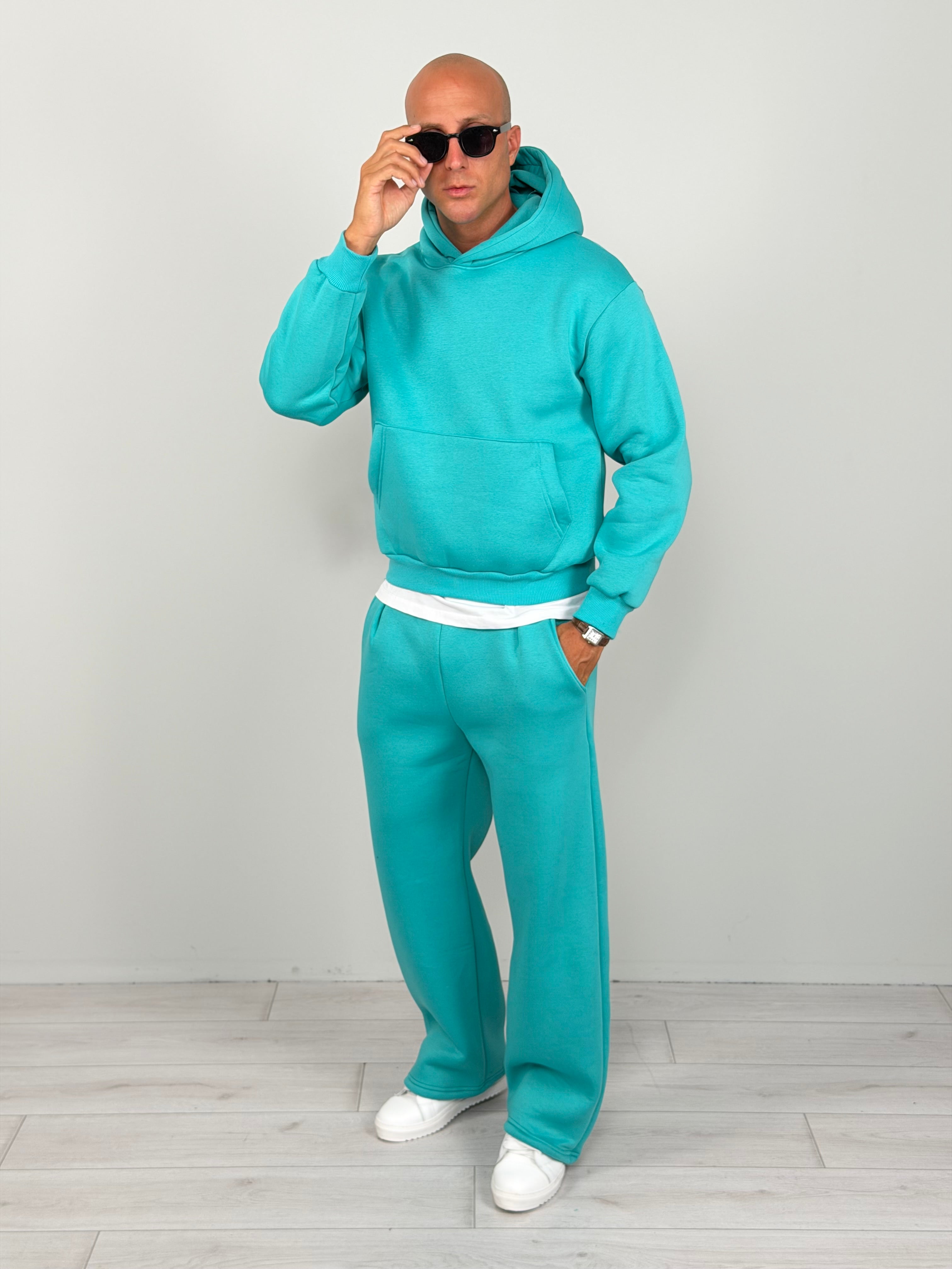 TUTA FELPATA BOXY FIT