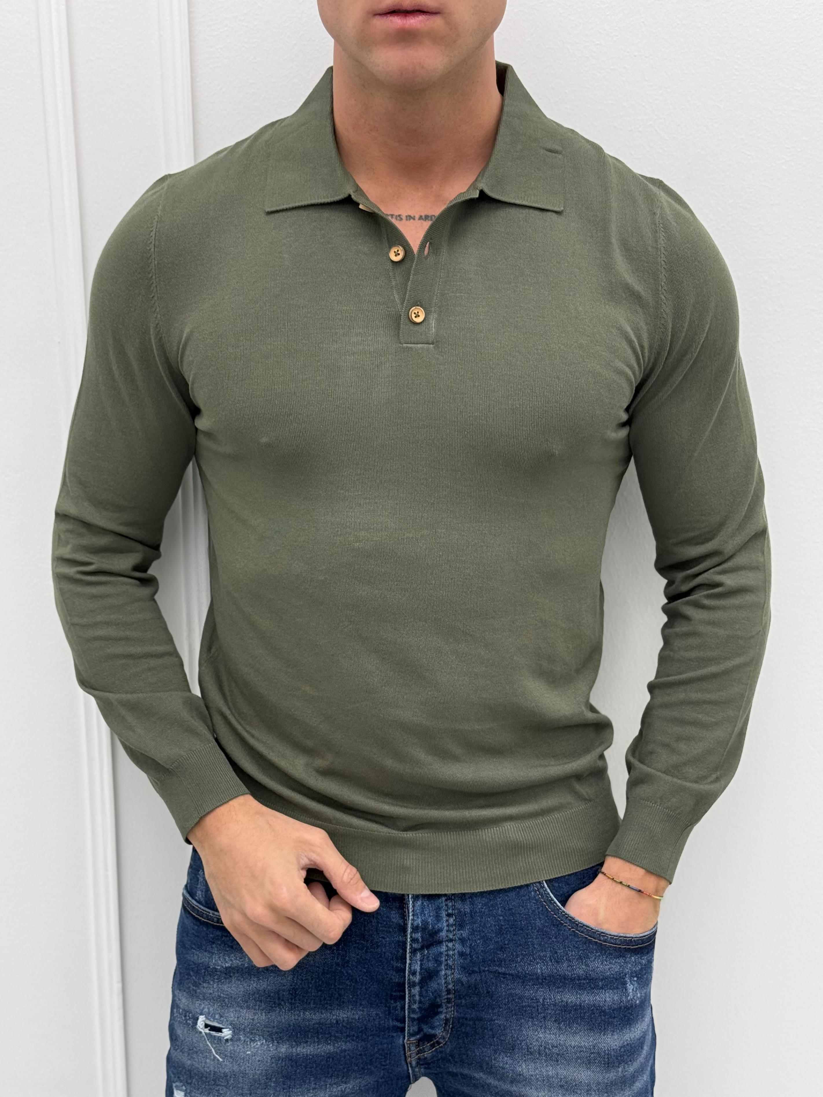 POLO BUTTON MAGLINA