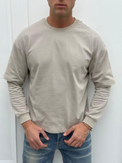 T-SHIRT MAGLIA DOPPIA MANICA