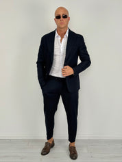 ABITO LINO MONOPETTO