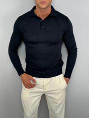 POLO LANA MANICA LUNGA