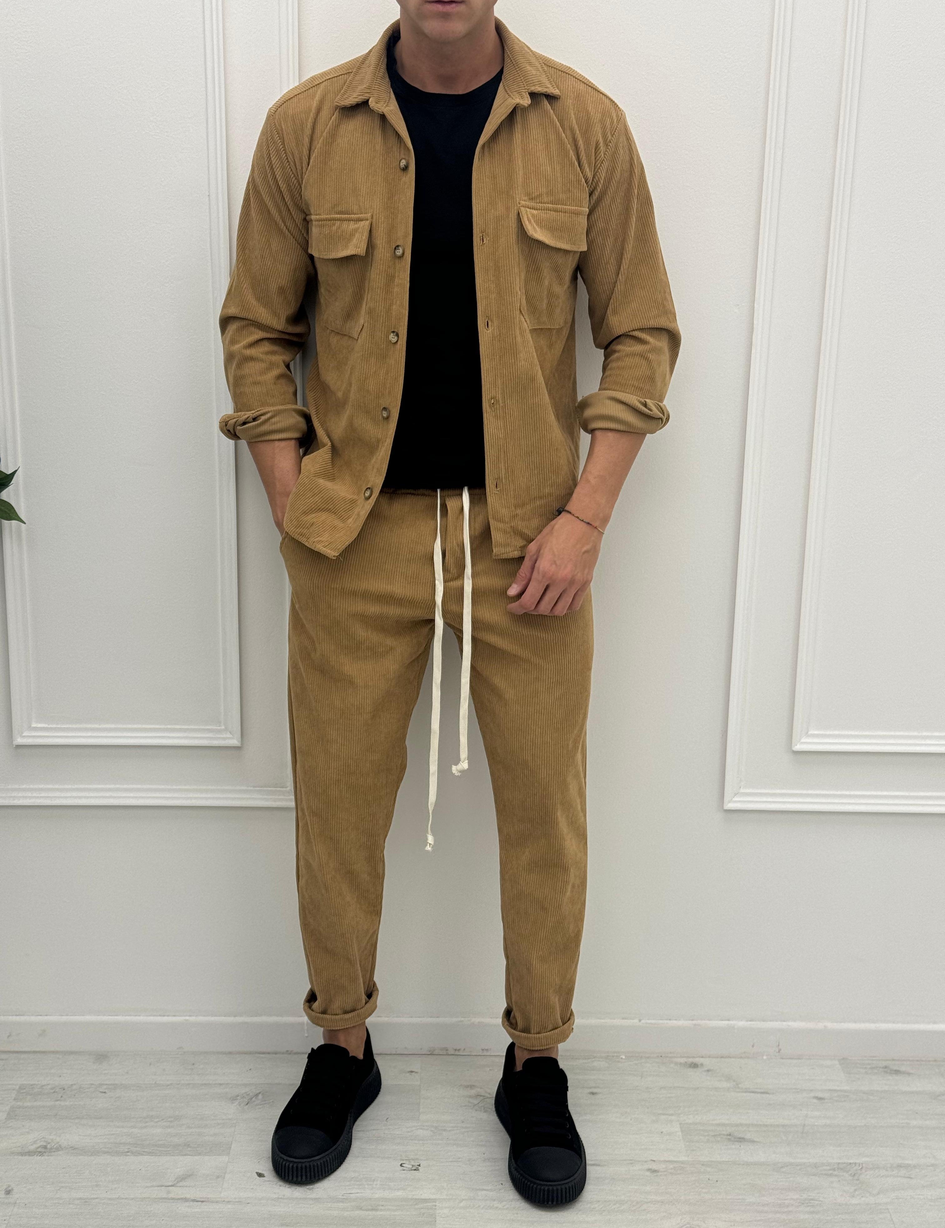 COORDINATO BOSTON VELLUTO