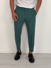 PANTALONE MOD CAPRI PREMIUM (TASCHE DIETRO) - Tg.48 MILITARE