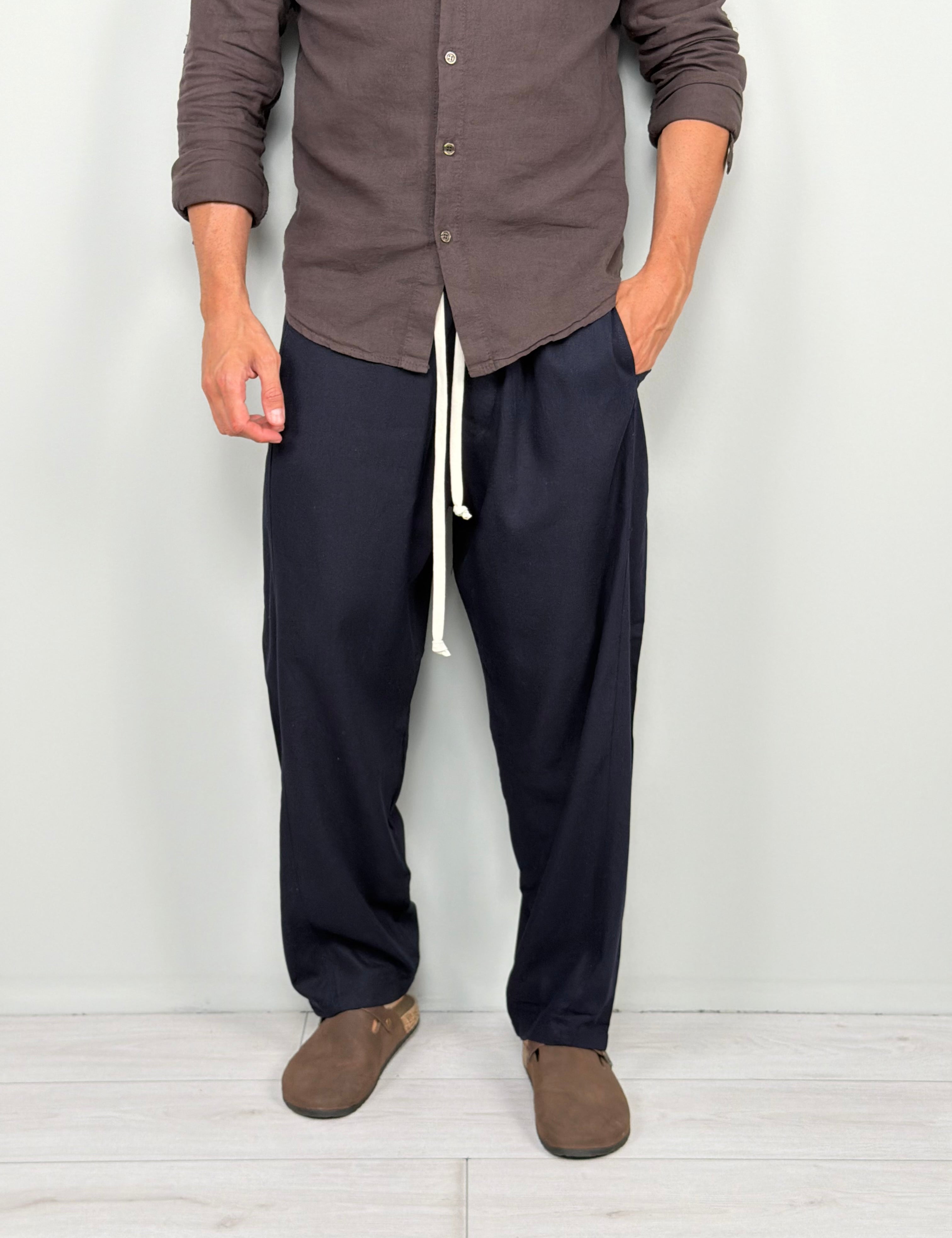 MIRAGE LINEN PANTS