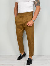 PANTALONE VITA ALTA MOD CAPRI