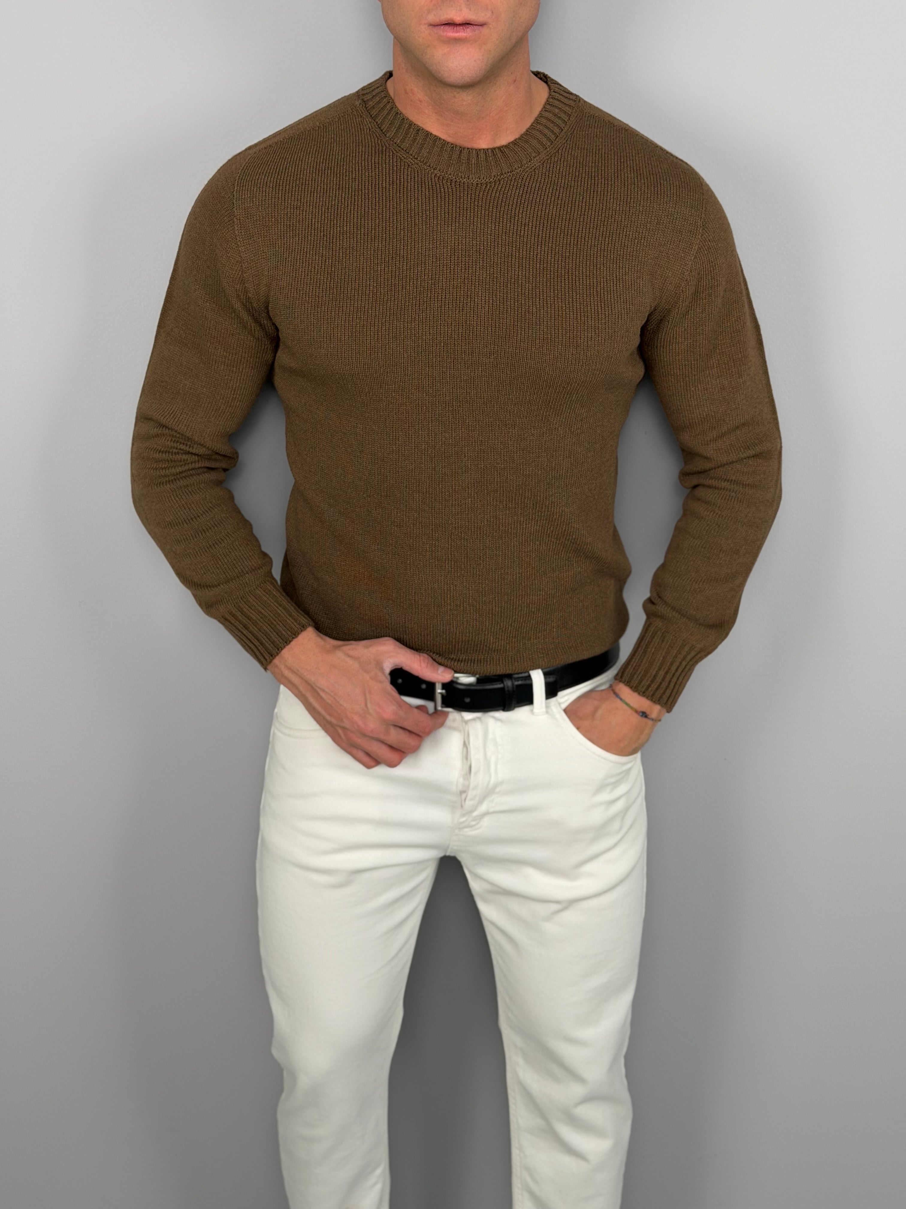 SIMPLE COTTON SWEATER