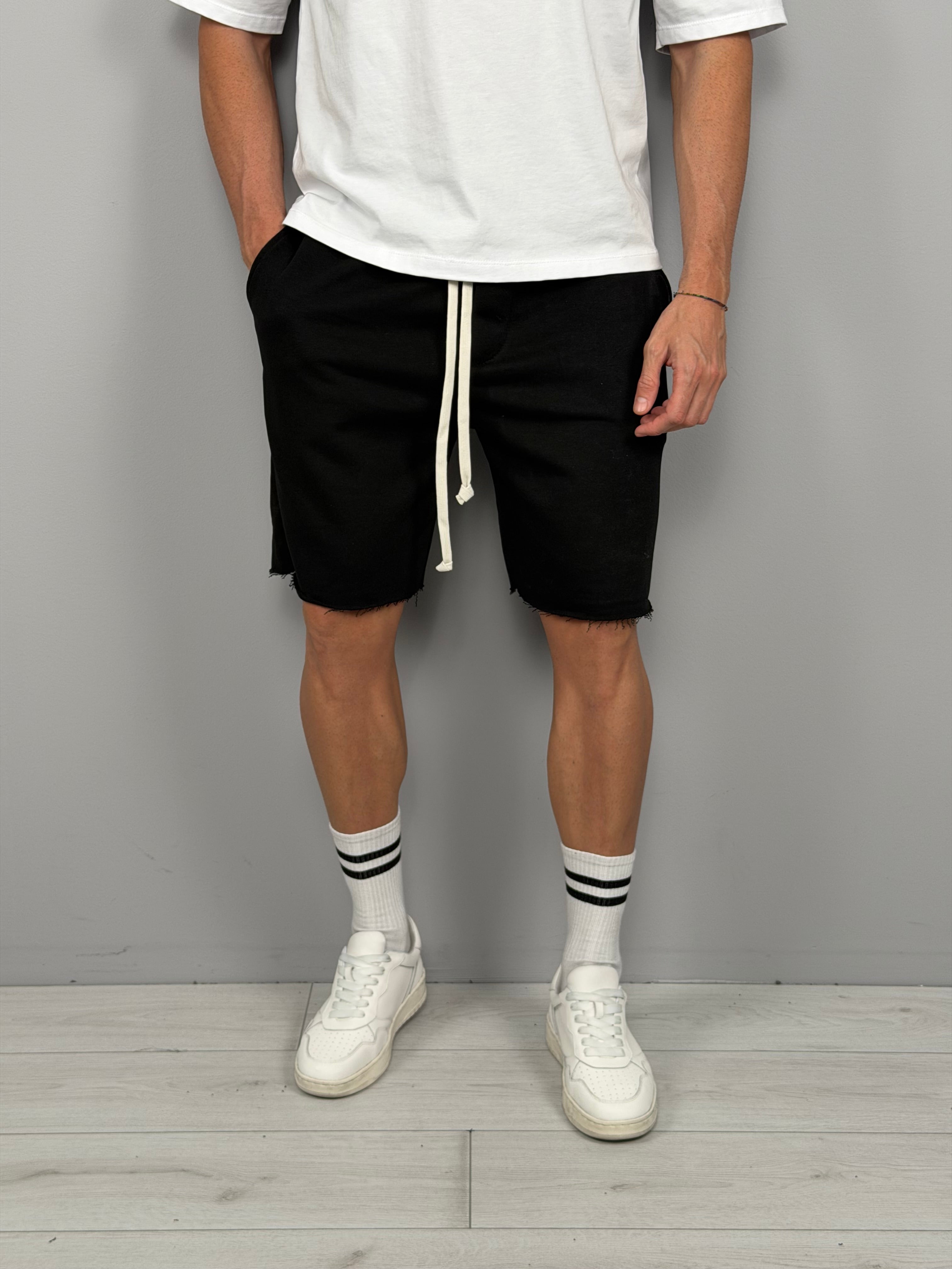 BERMUDA COTONE TAGLIO VIVO