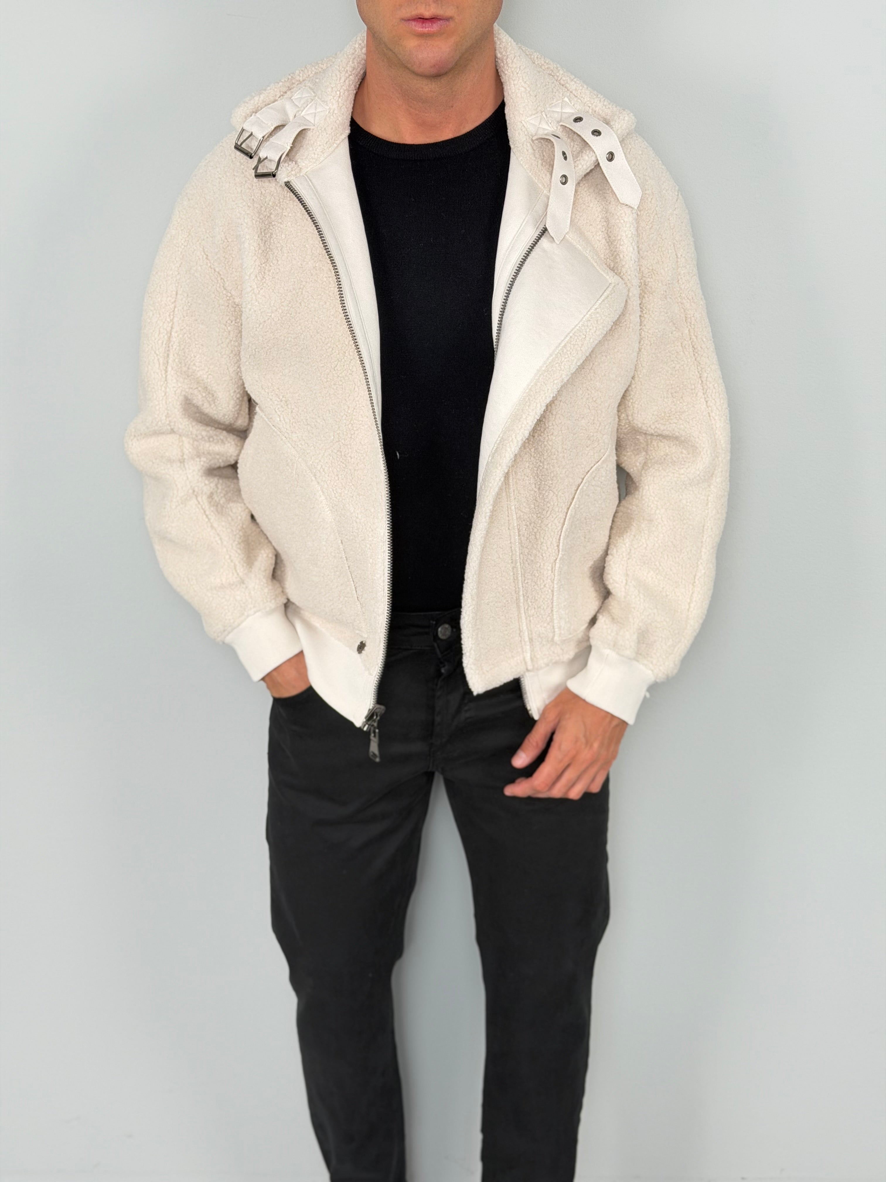Delaware sheepskin coat - reversible