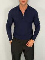LENNON ZIP POLO SHIRT 