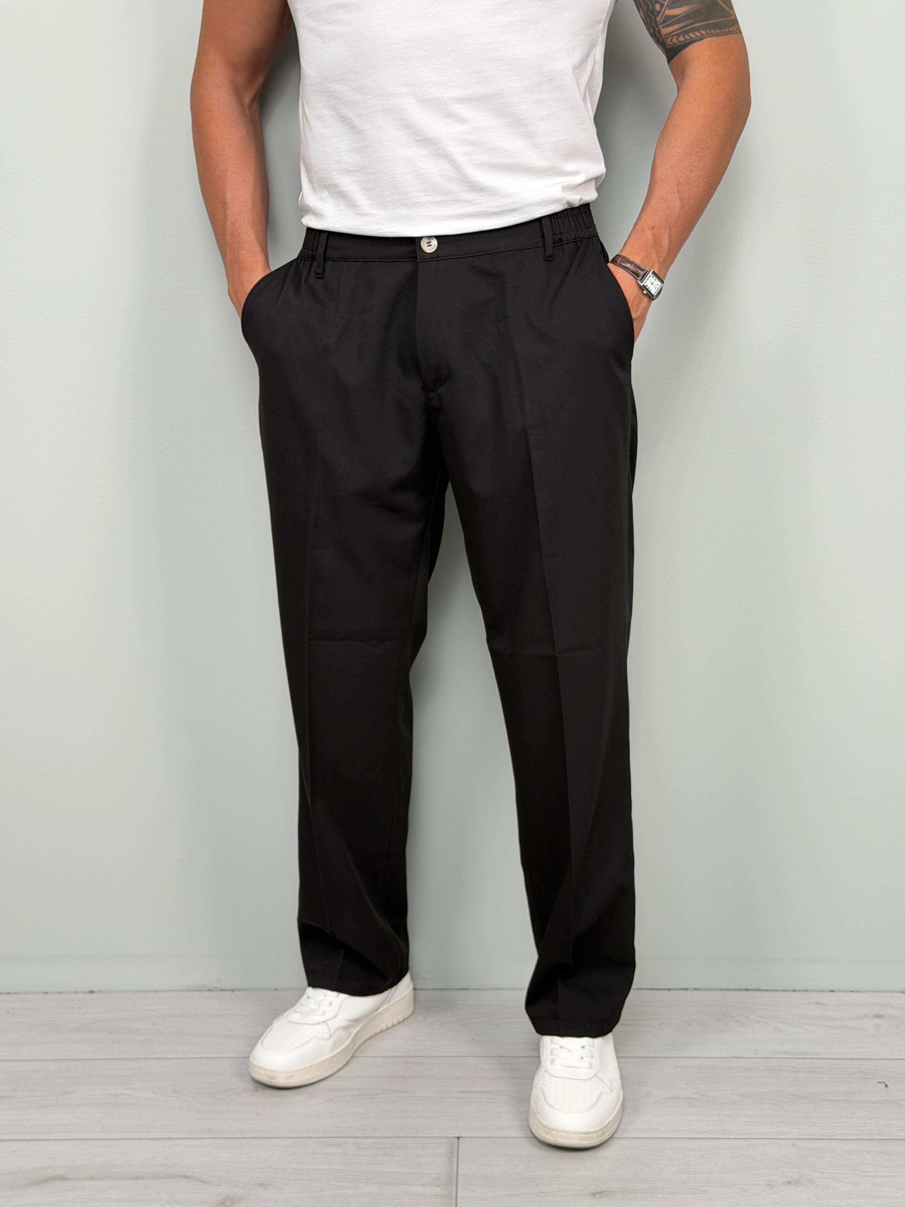PANTALÓN LOISE AMPLIO - BOLSILLO TRASERO