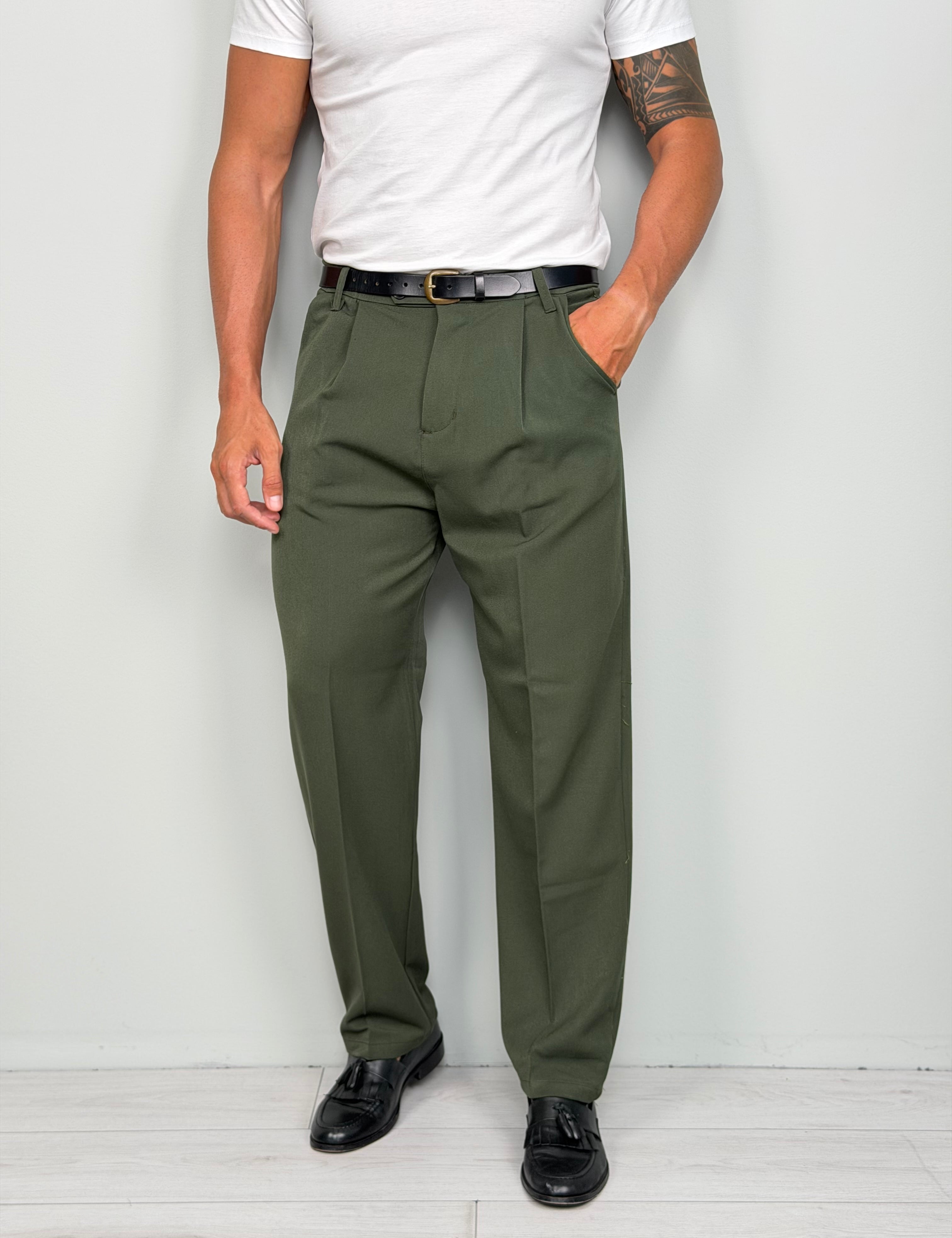 PANTALONE MATCH AMPIO - TASCA DIETRO