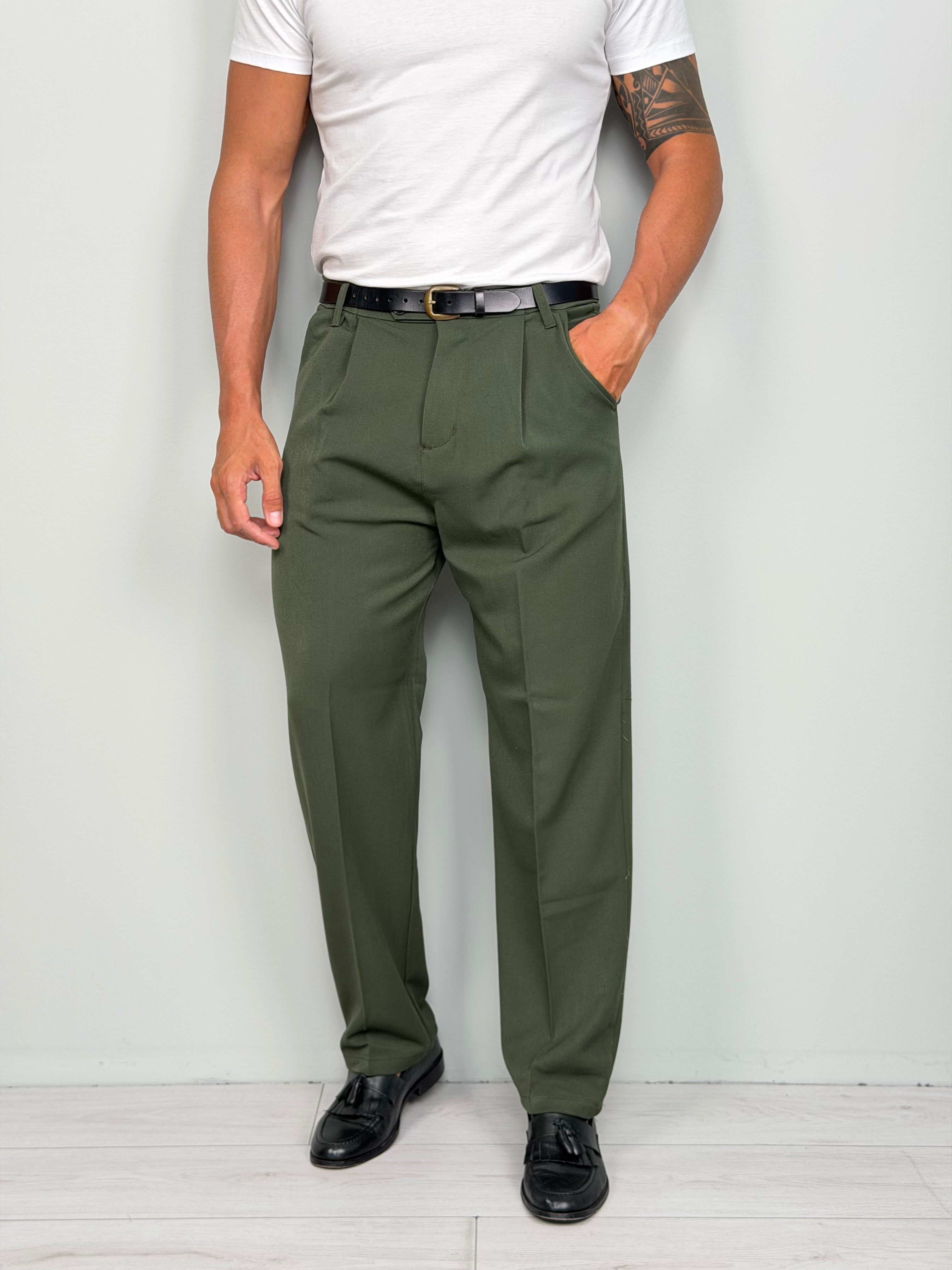 PANTALONE MATCH AMPIO - TASCA DIETRO