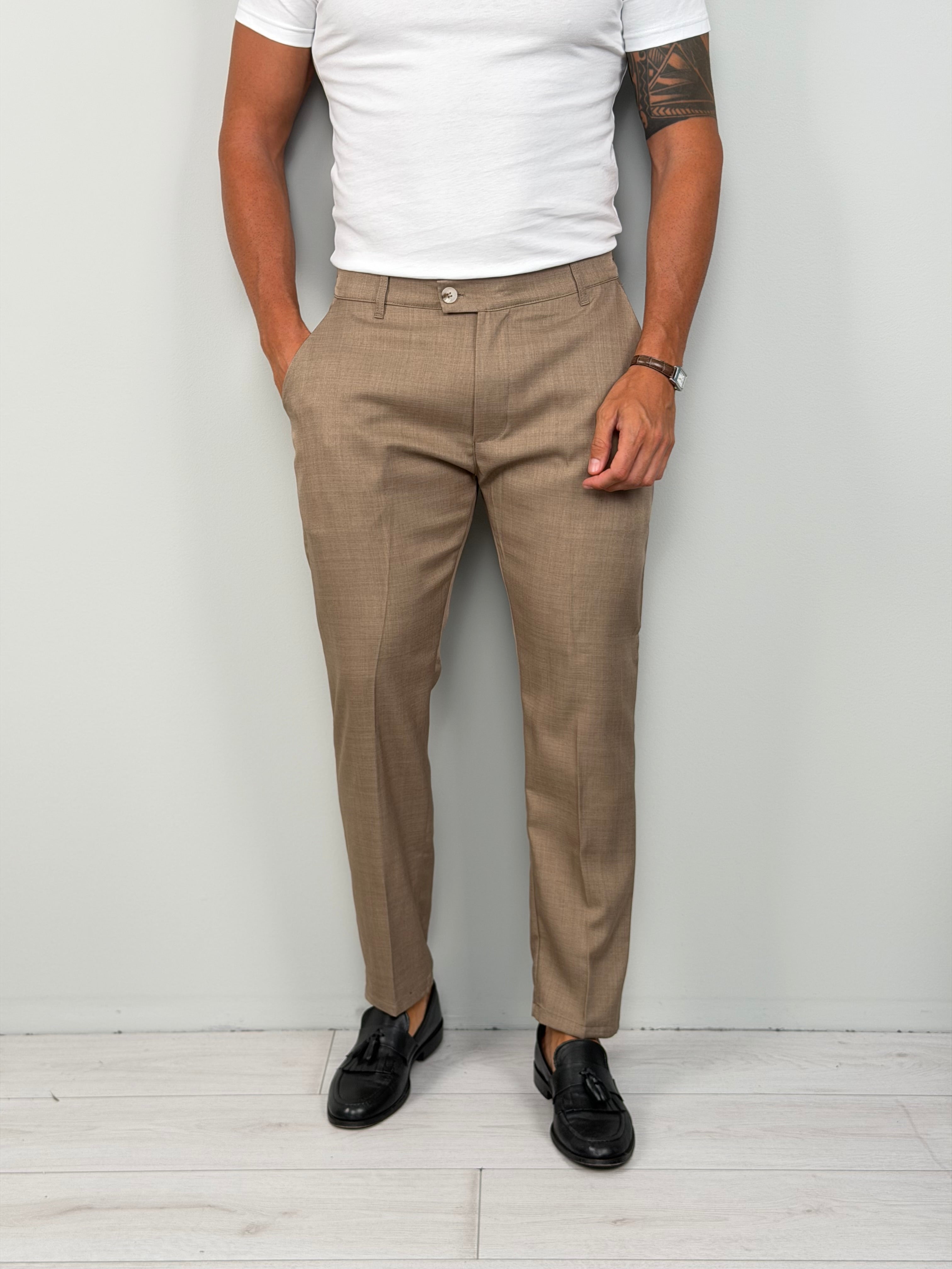 PANTALONE MOD CAPRI FIAMMATO