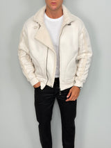 Delaware sheepskin coat - reversible