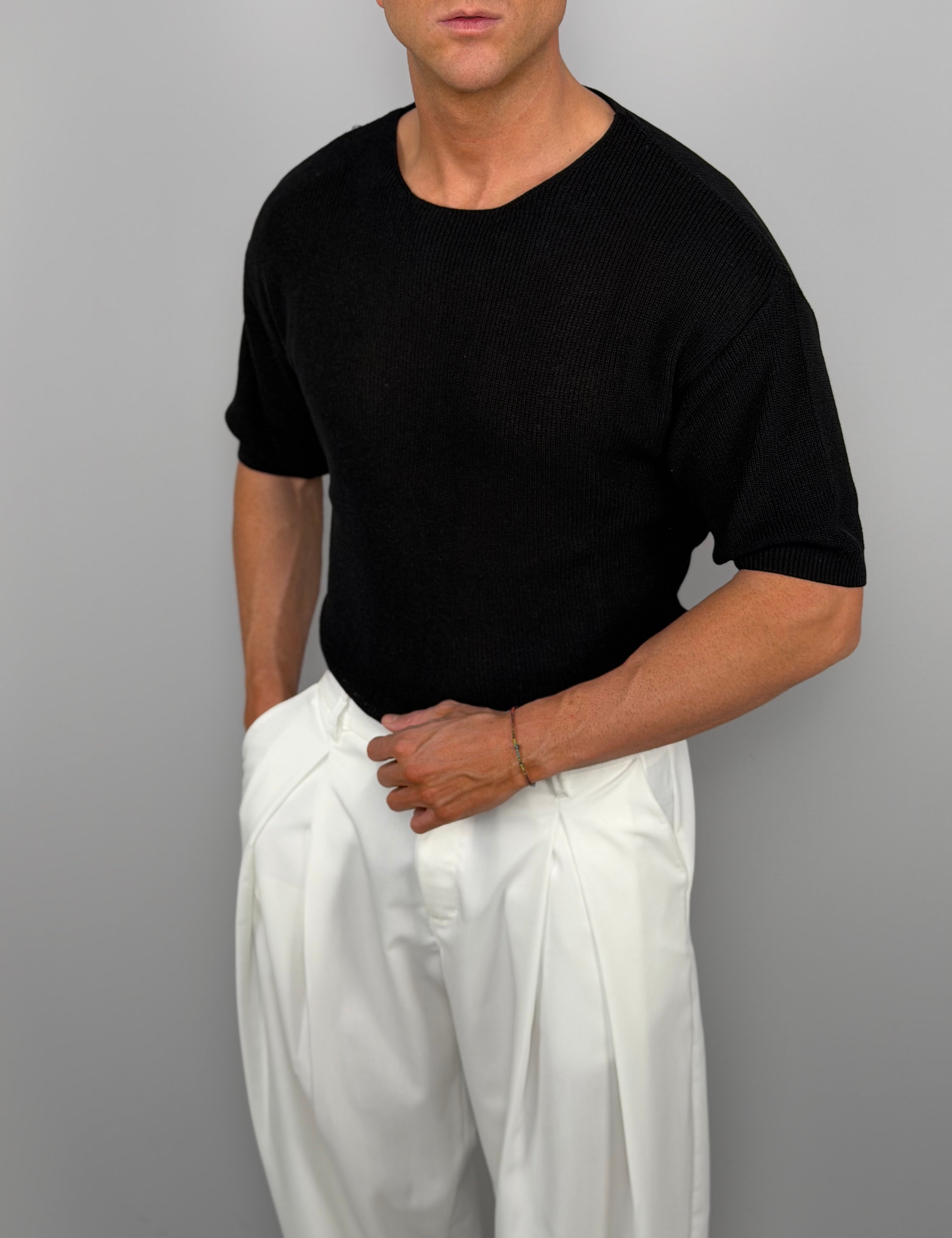 BLUZĂ MALAGA CU MÂNECĂ SCURTĂ