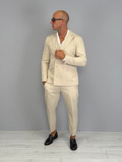 ABITO DOPPIOPETTO FIAMMATO