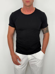 T-SHIRT COTONE FIAMMATO