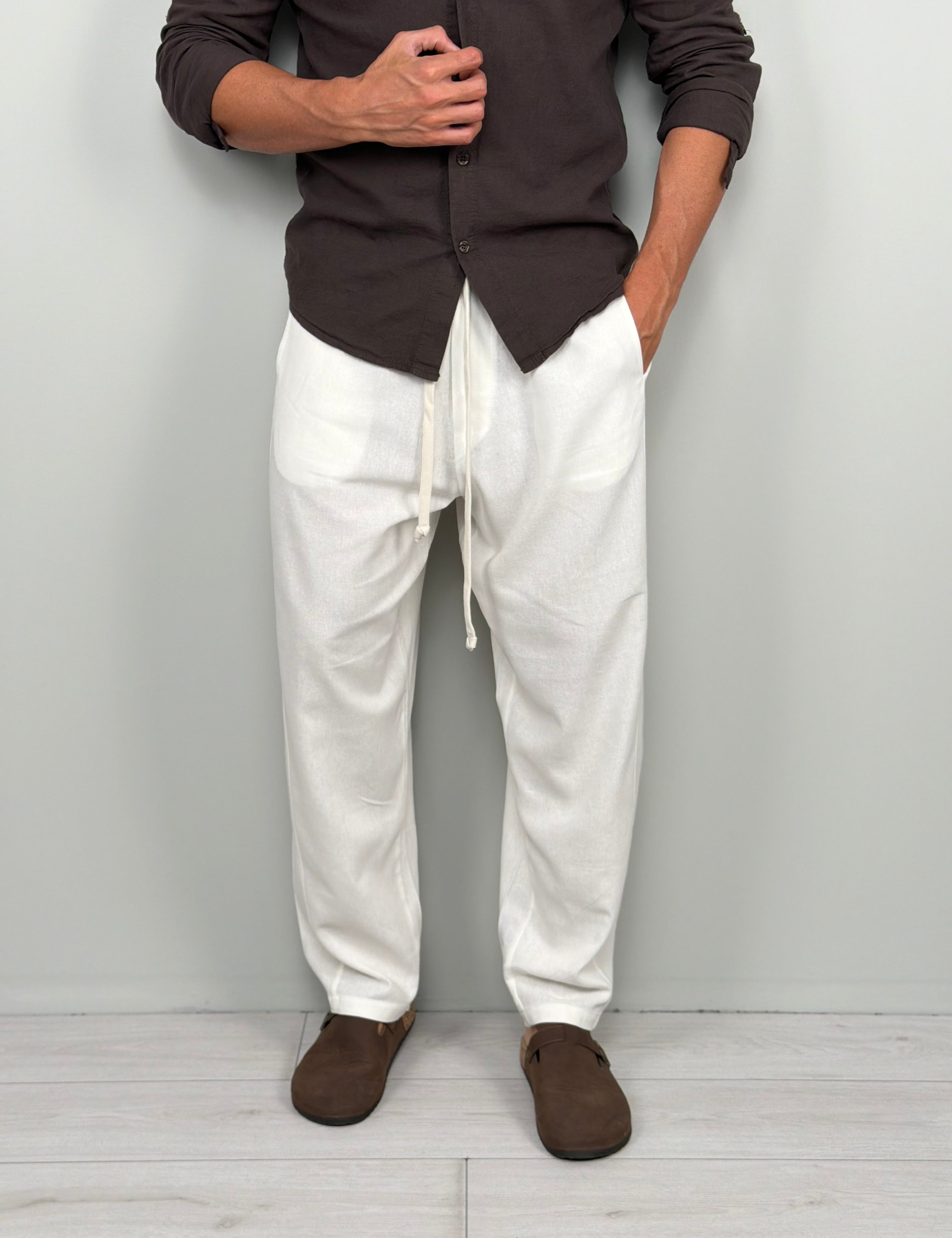 MIRAGE LINEN PANTS