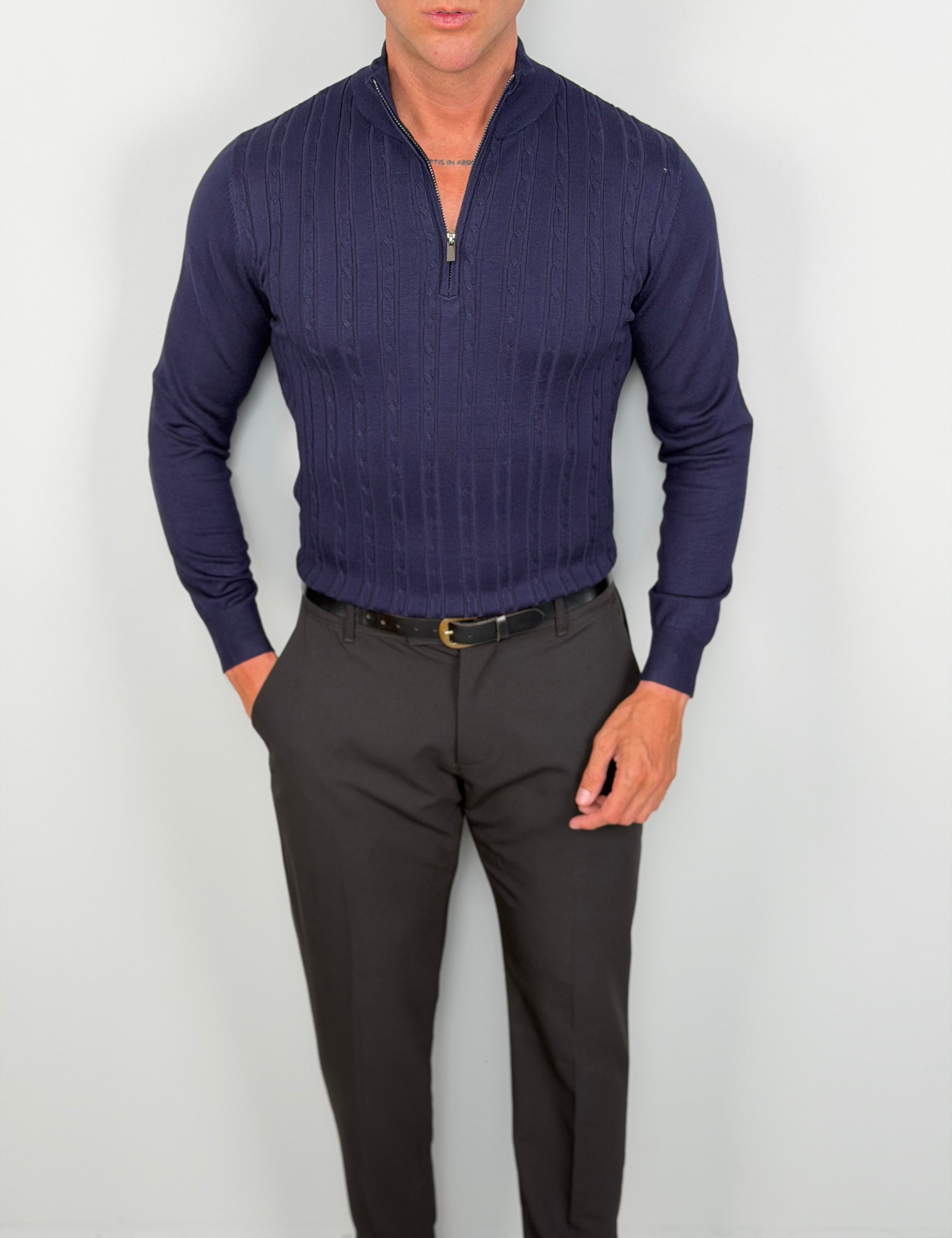 MAGLIA ZIP BELLINGHAM