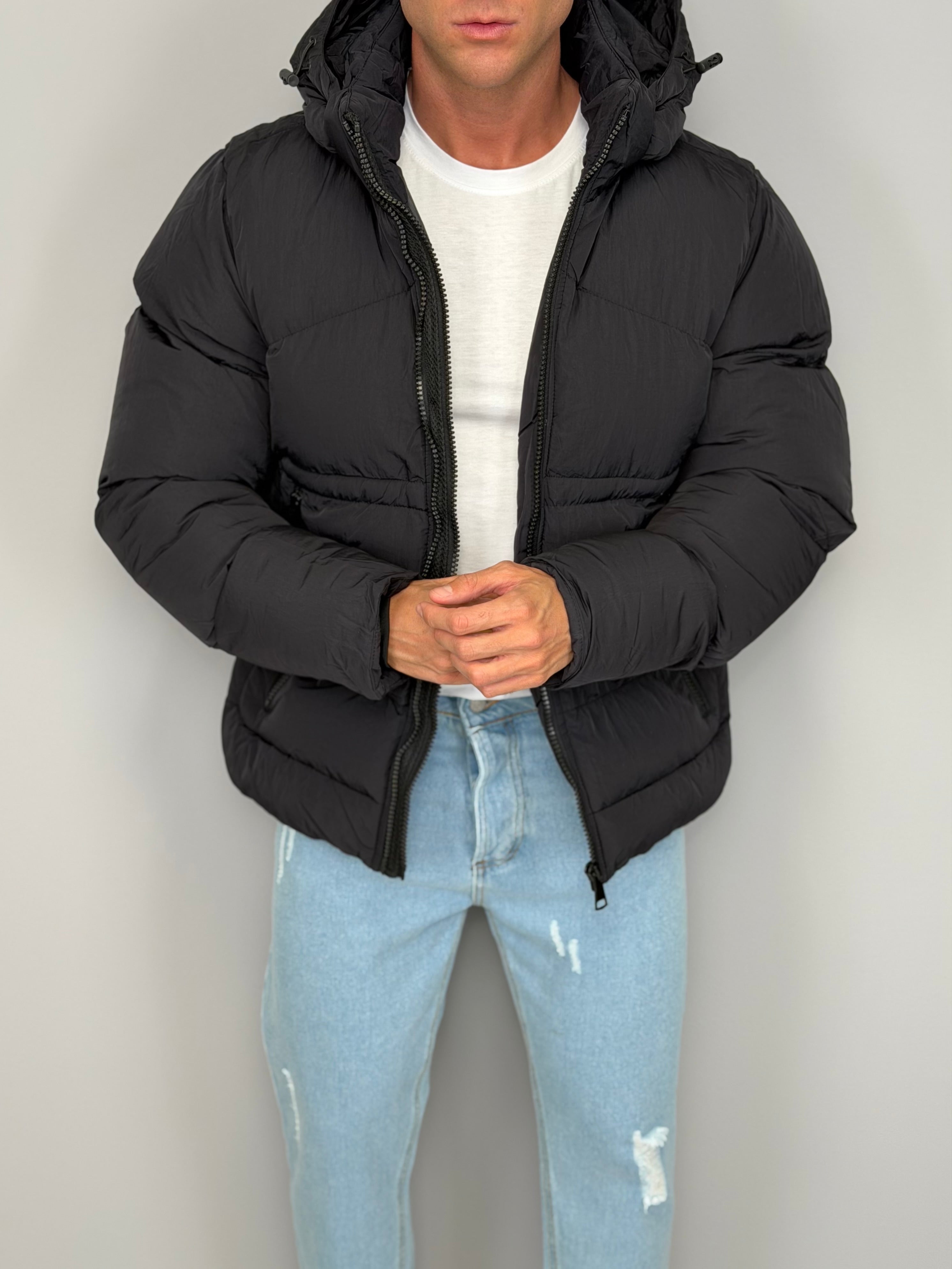 PIUMINO ESSENTIAL - CAPPUCCIO REMOVIBILE