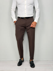 WINTER CAPRI TROUSERS WITH ROLLS