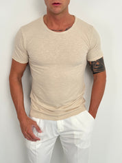 T-SHIRT COTONE FIAMMATO
