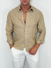 CAMICIA LINO V2 FIAMMATO - Tg. XXL e XXXL