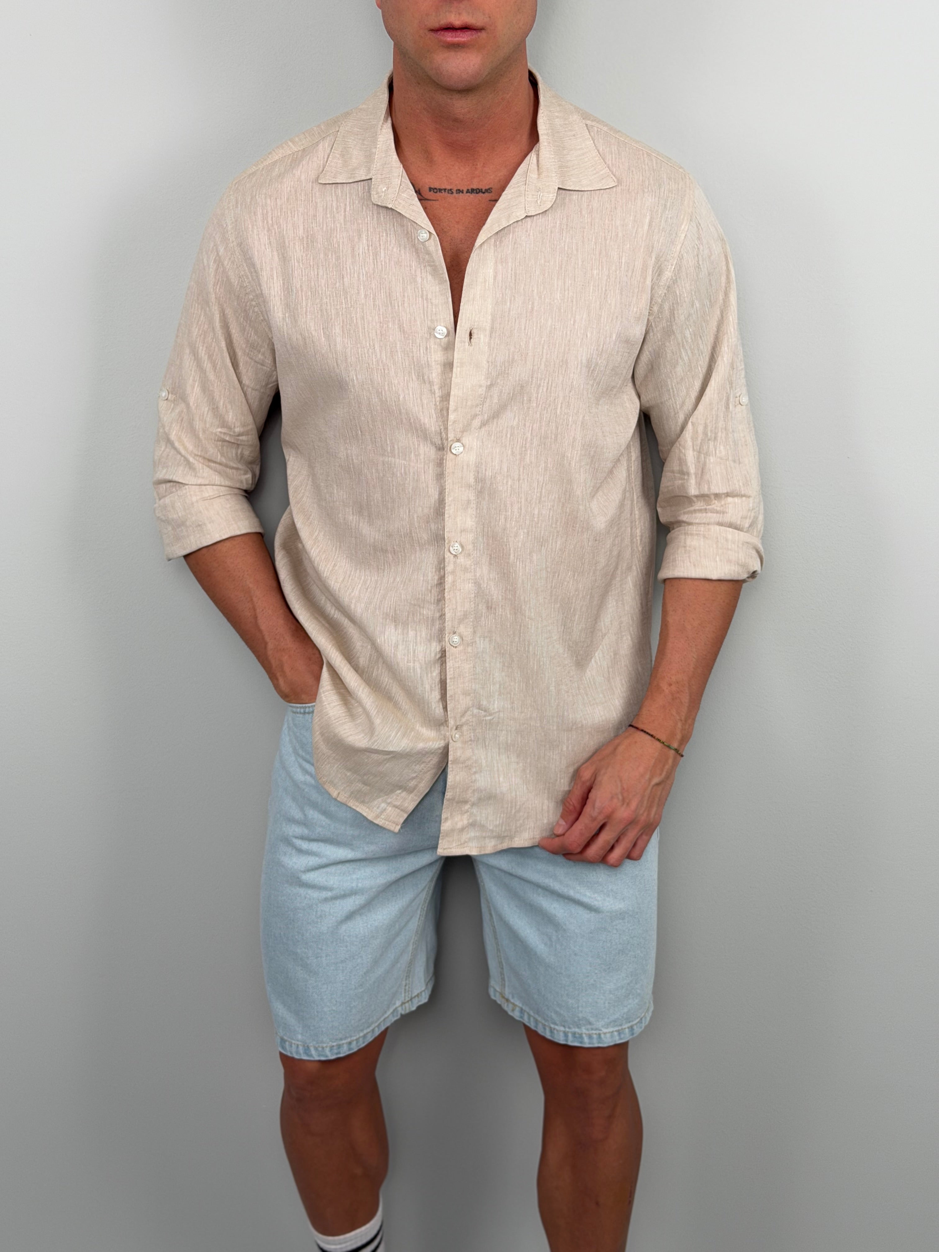 CAMISA DE LINO FIAMADO V1