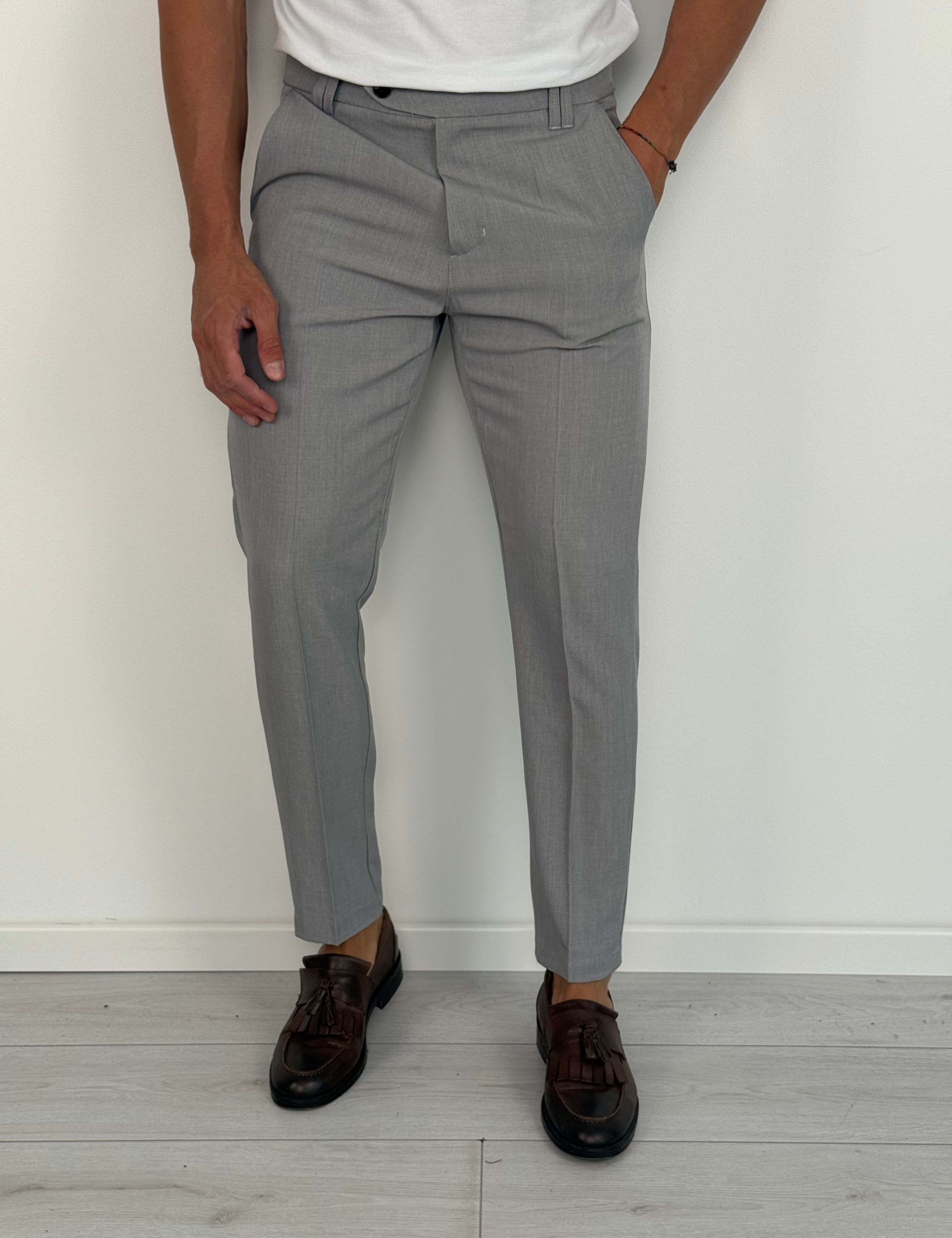 PANTALONE FIAMMATO MOD CAPRI PREMIUM (TASCHE DIETRO)