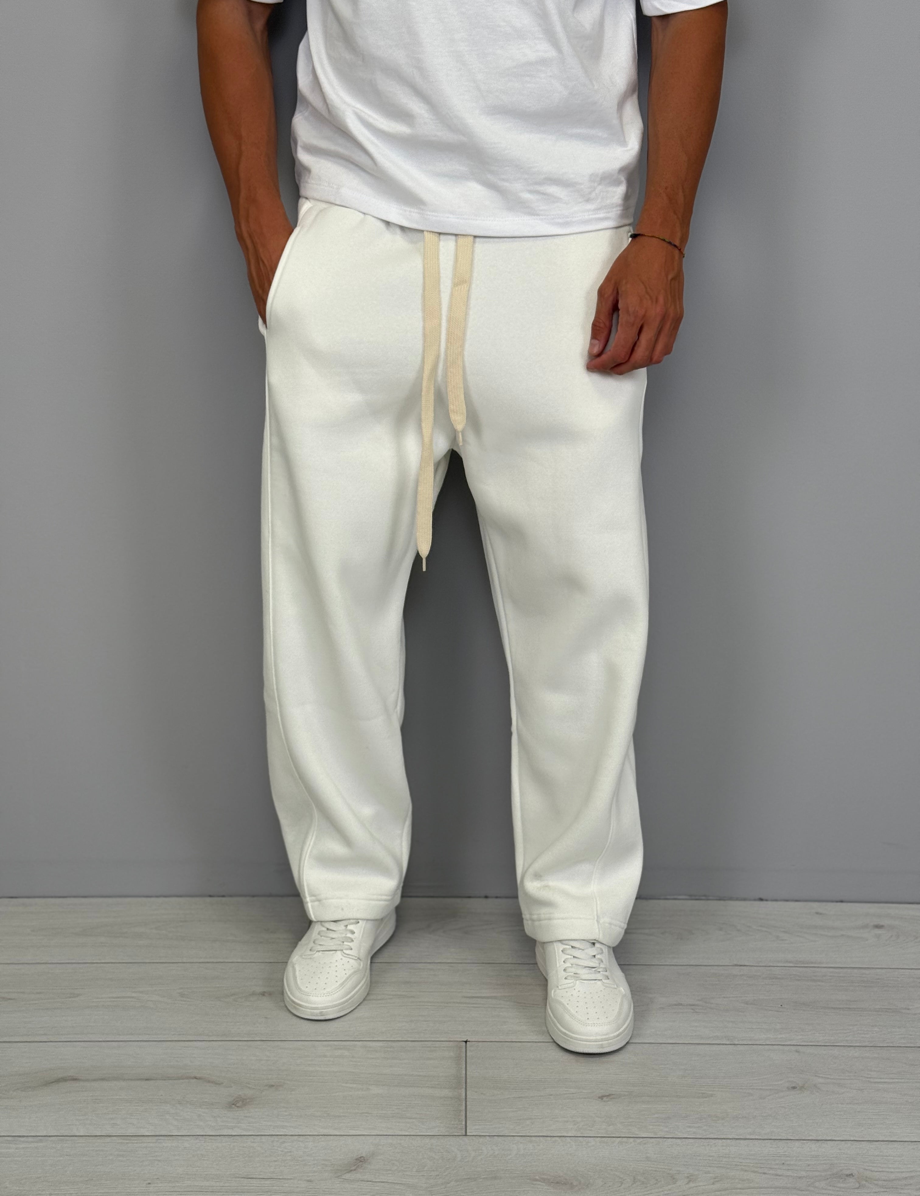 PANTALONE TUTA AMPIO RIGA FELPATO