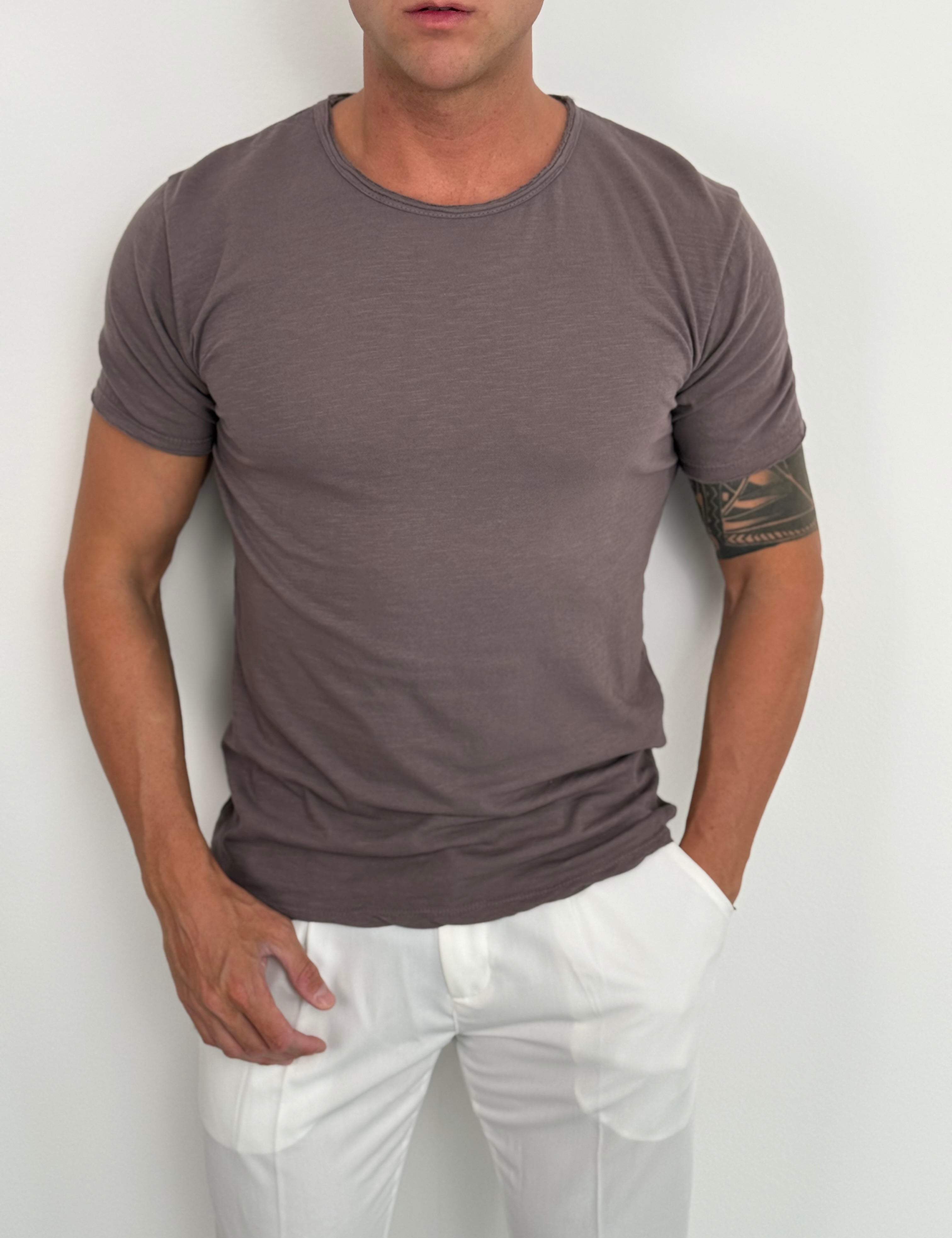 T-SHIRT COTONE FIAMMATO