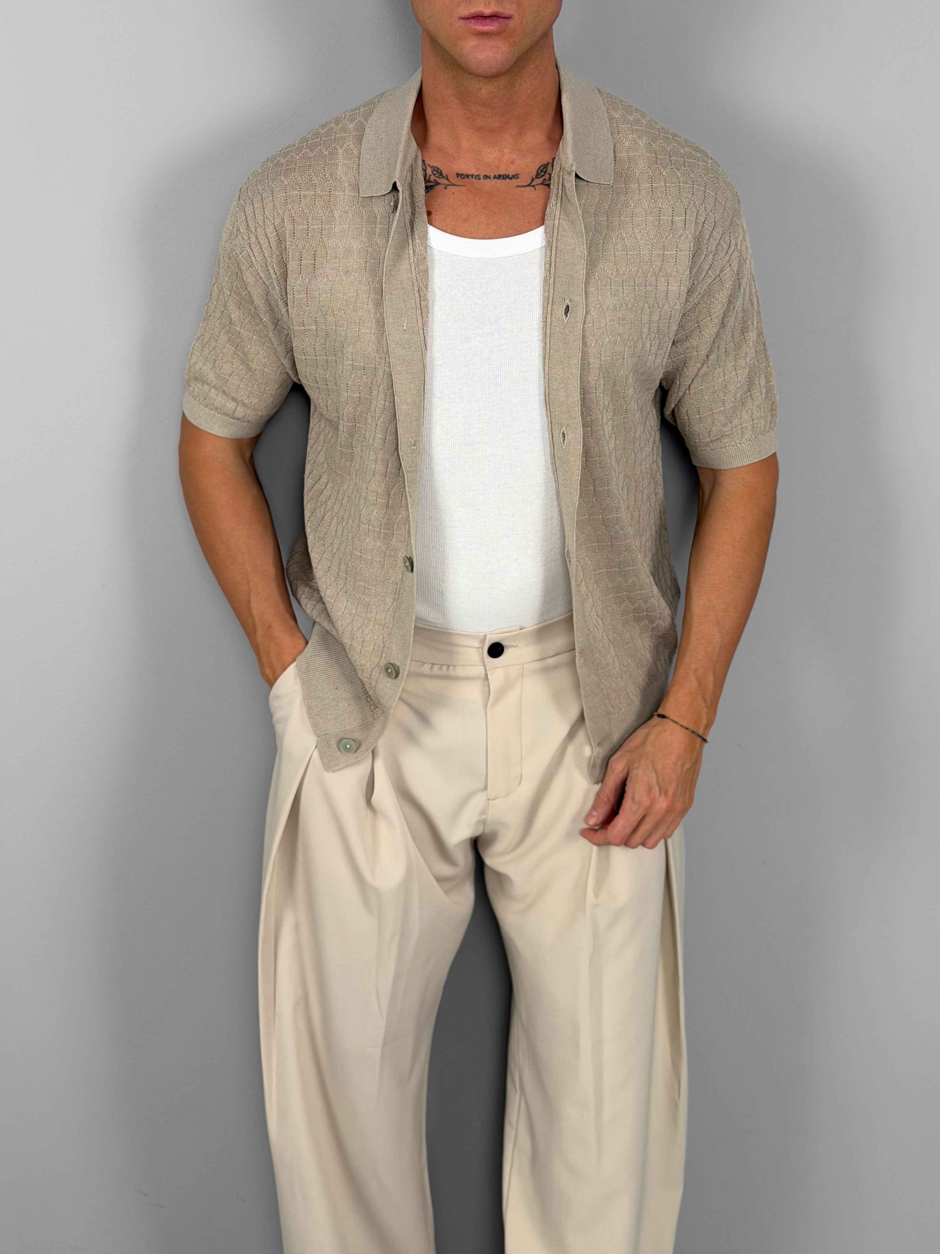 ESSENTIAL CARDIGAN T-SHIRT