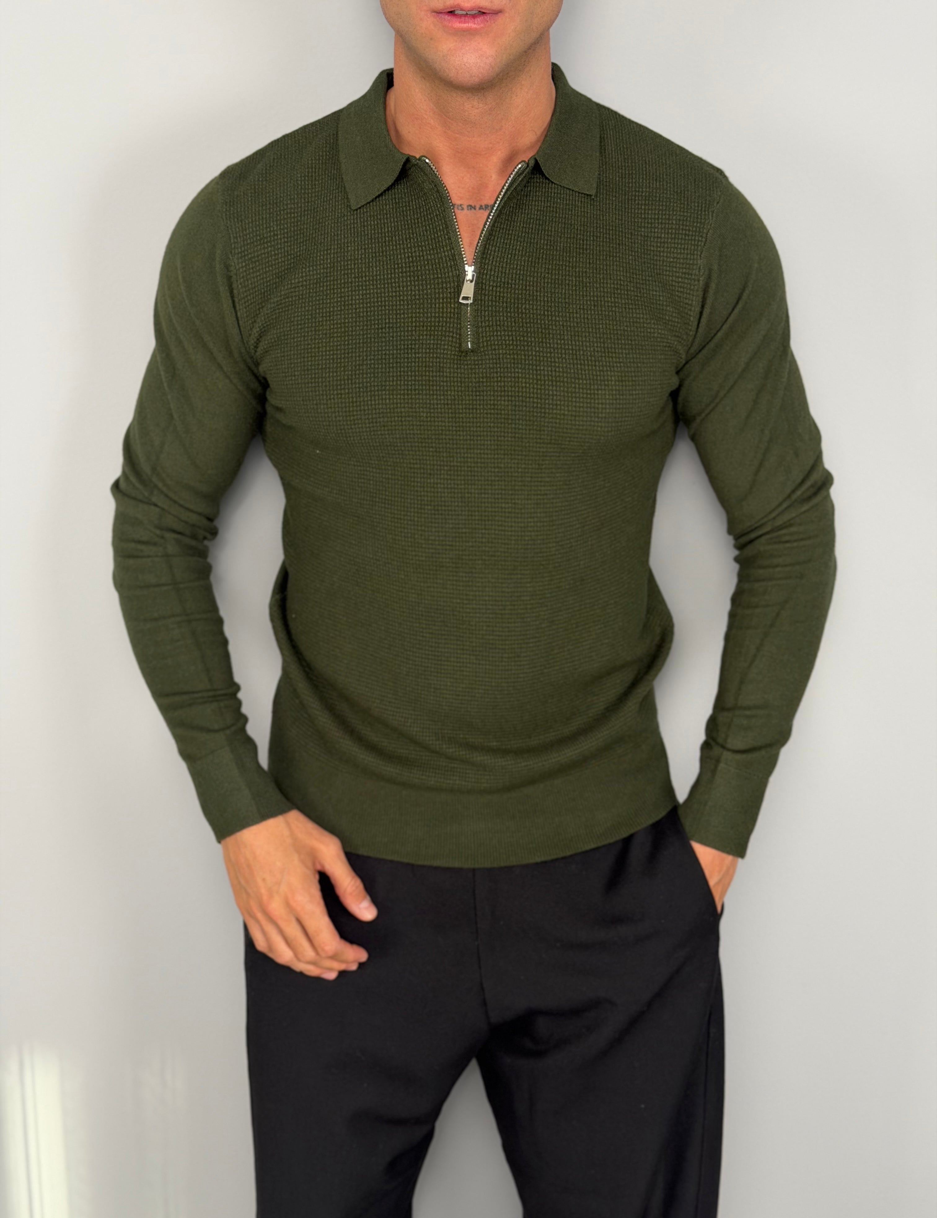 POLO ZIP LENNON MAGLINA