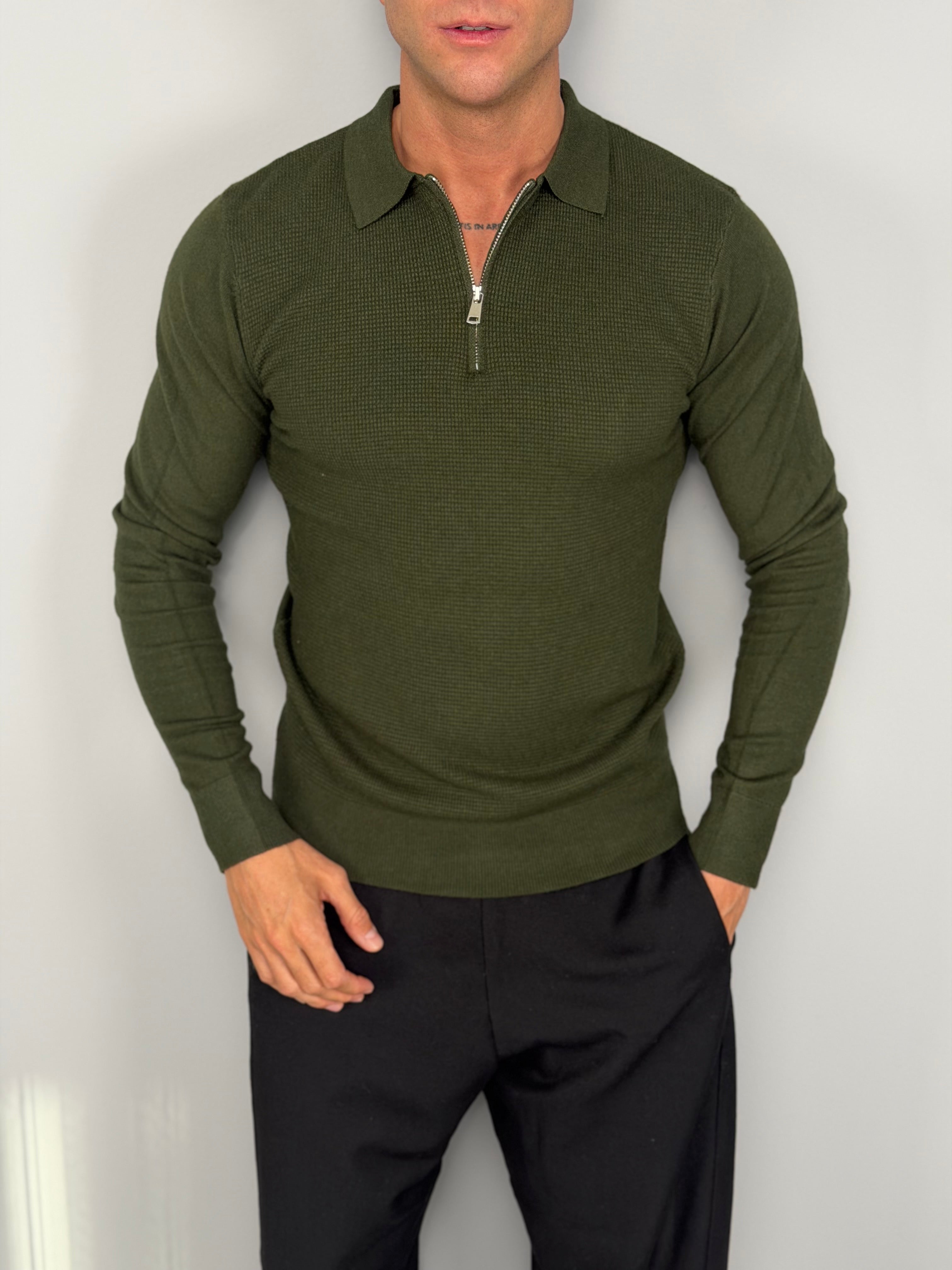 POLO ZIP LENNON MAGLINA