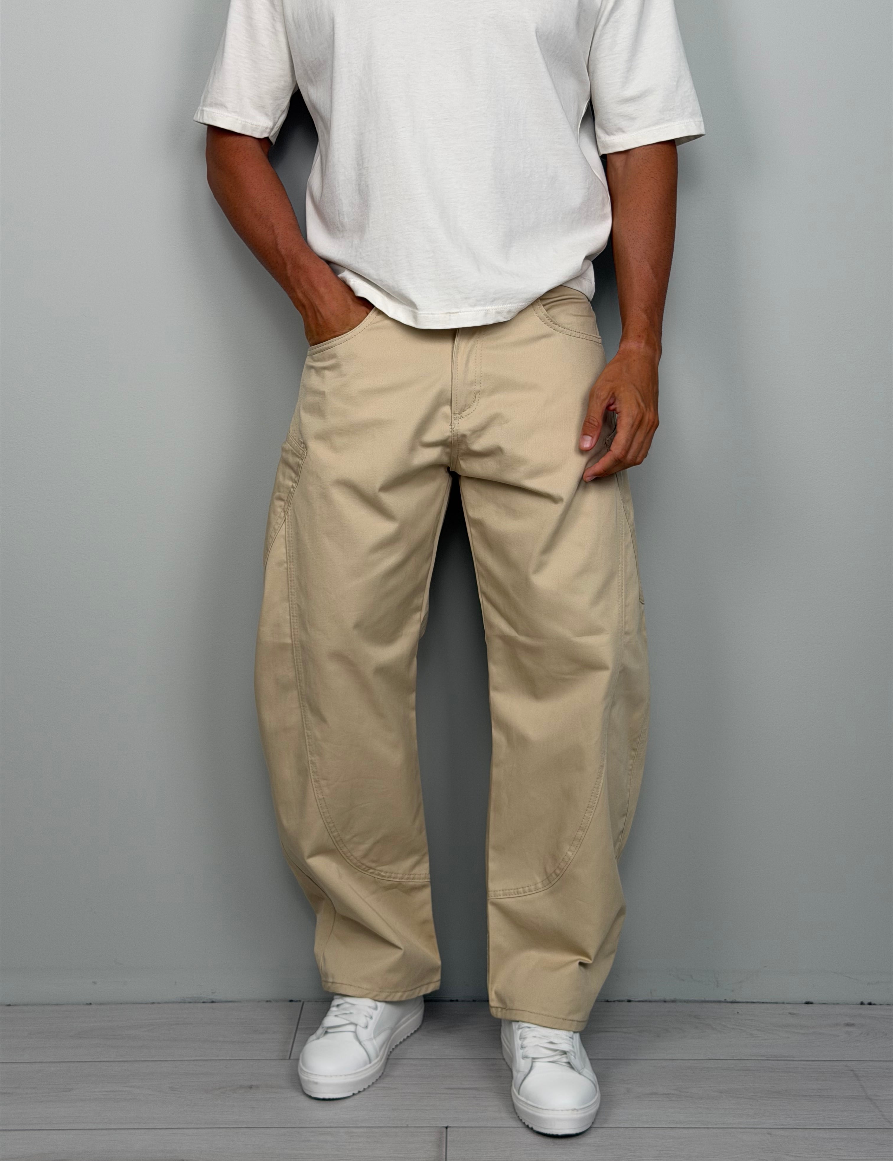 PANTALONE UTAH BALLOON COTONE