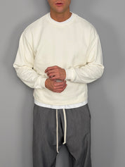 GAZED CROP SWEATSHIRT 