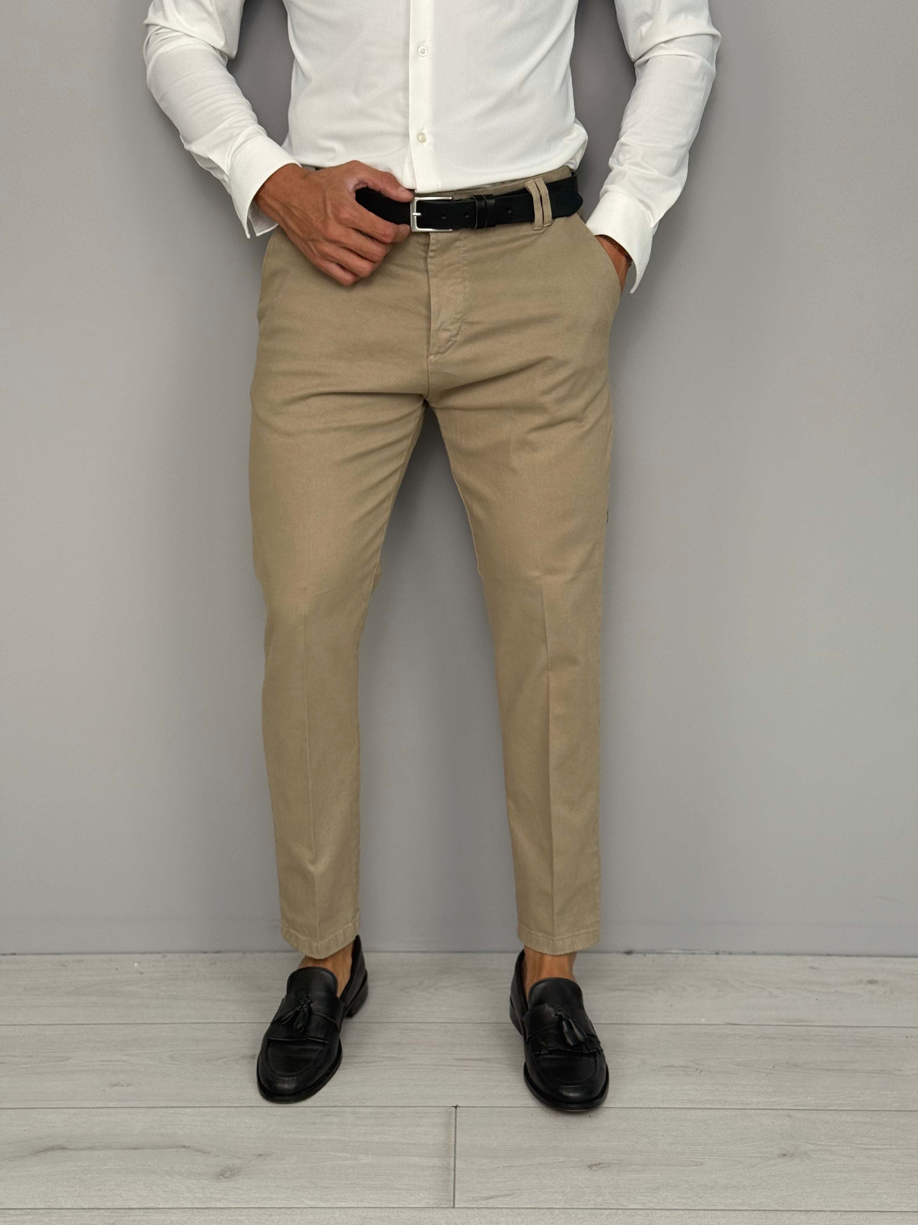 PANTALONE COTONE PREMIUM (TASCHE DIETRO)