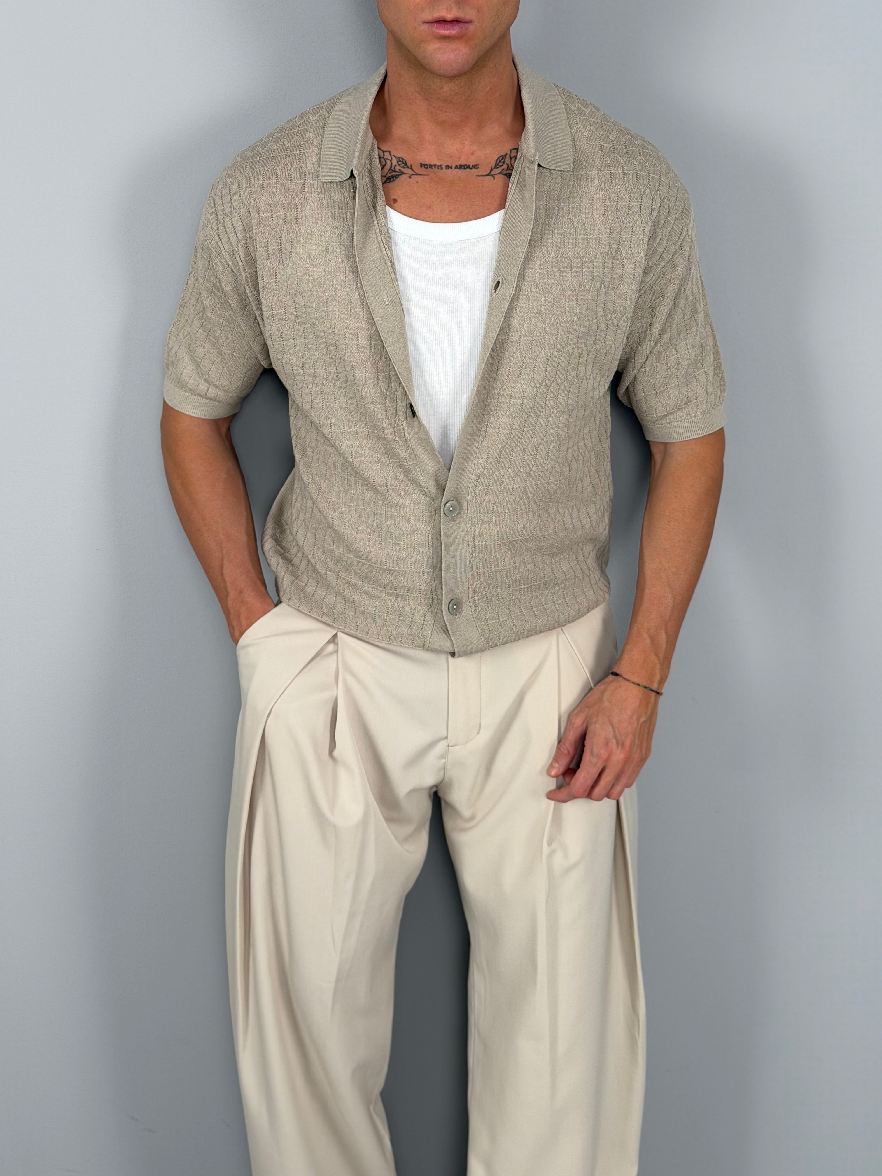 ESSENTIAL CARDIGAN T-SHIRT