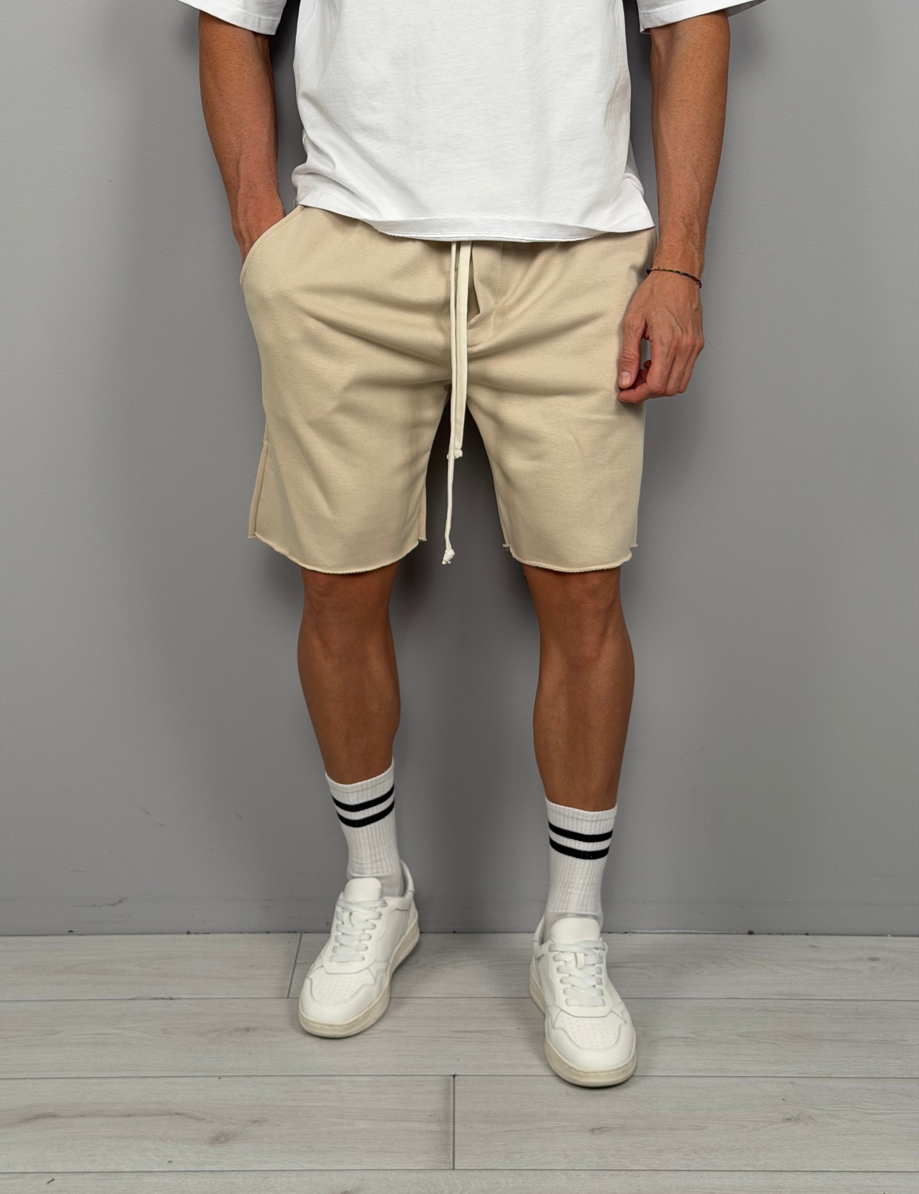 BERMUDA COTONE TAGLIO VIVO