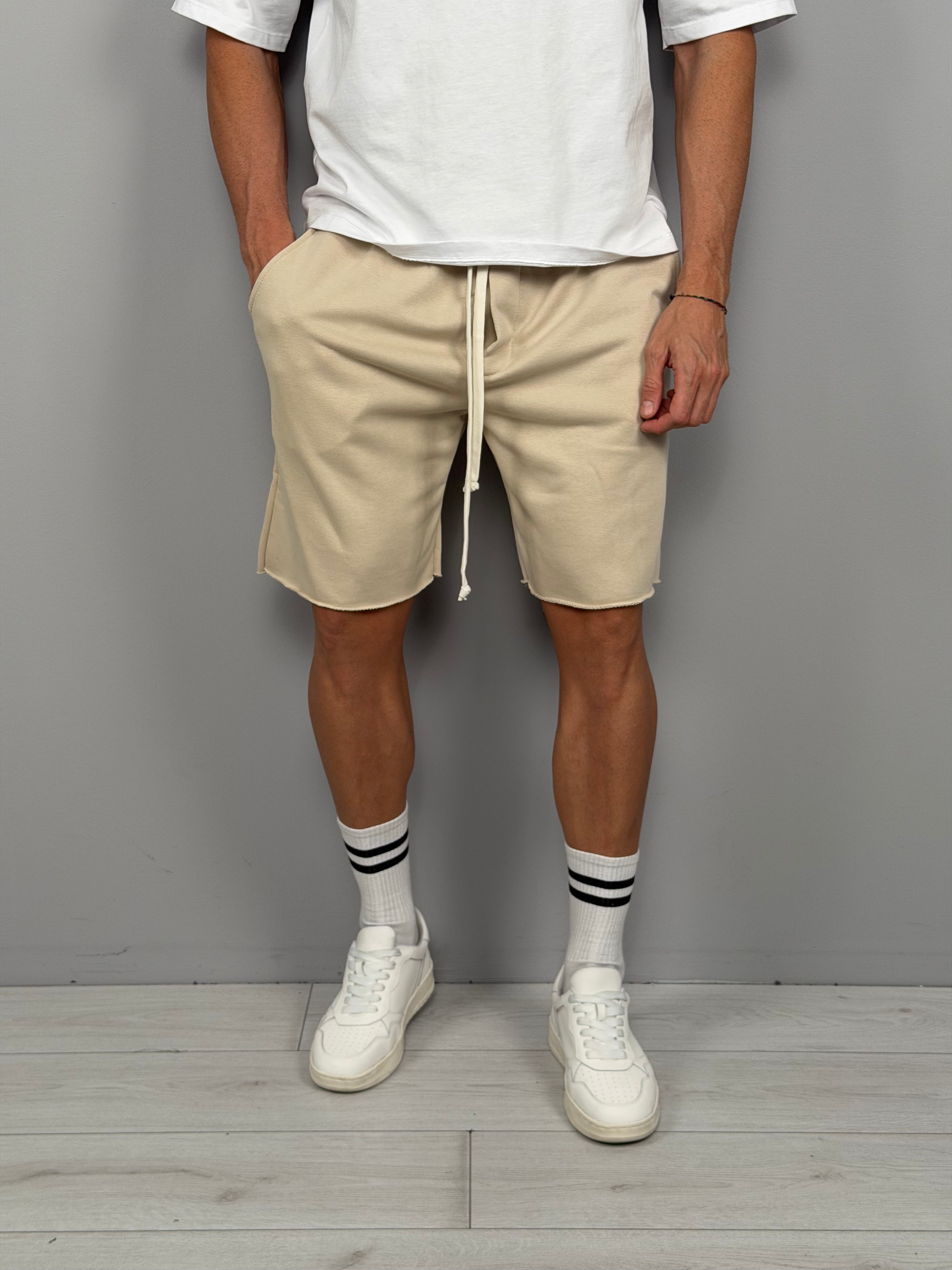 BERMUDA COTONE TAGLIO VIVO