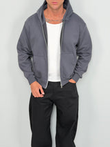 FELPA ZIP BOXY FIT FELPATA
