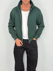 FELPA ZIP BOXY FIT FELPATA