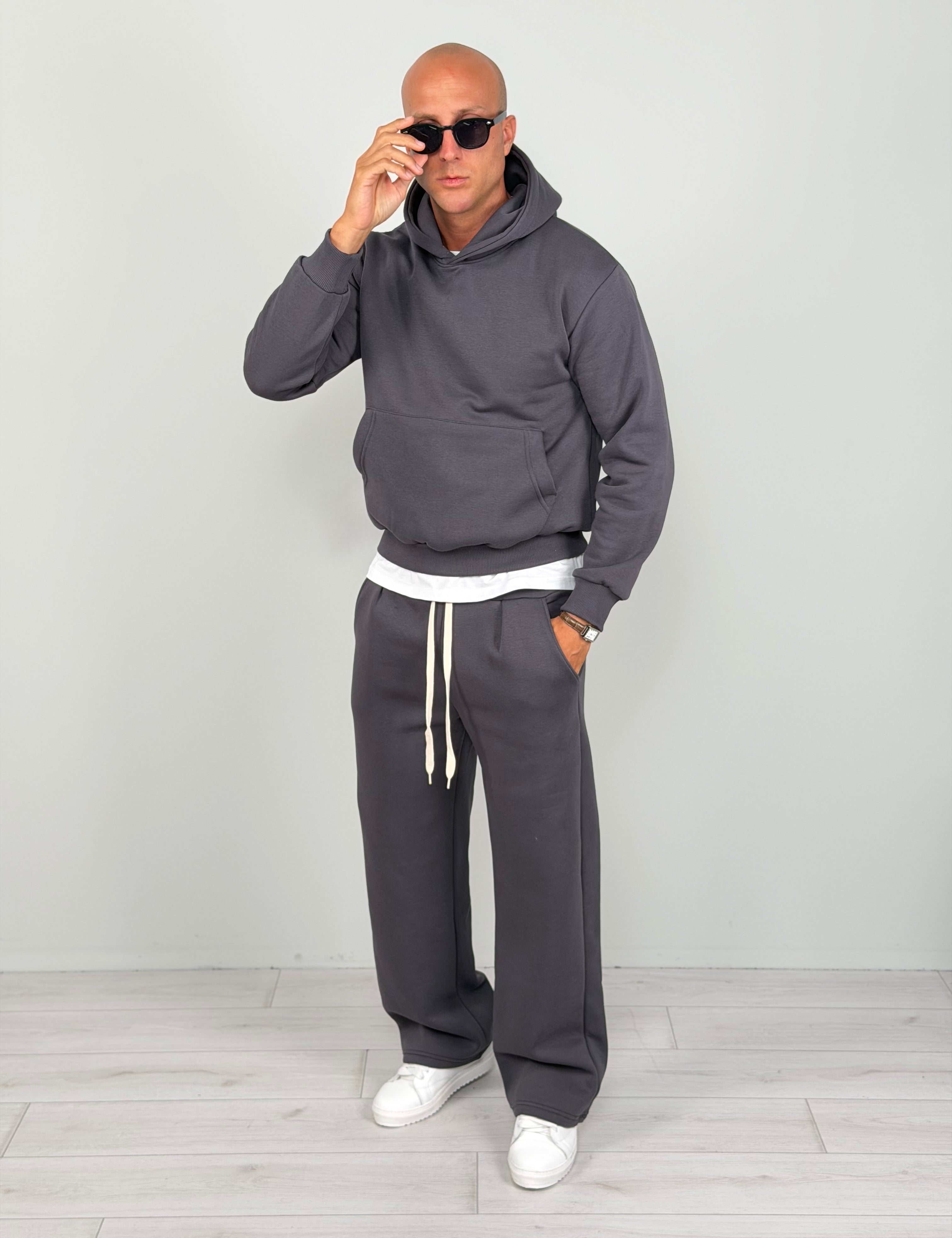 TUTA FELPATA BOXY FIT